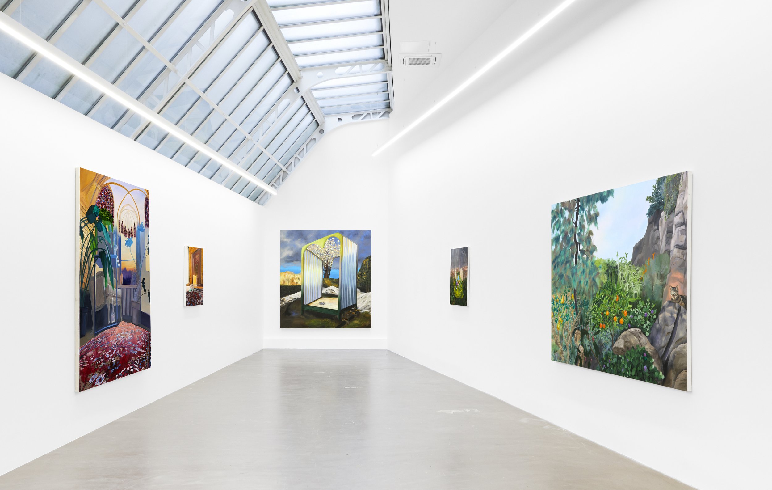  Installation View, “Pale Slope of the Hour”, Cadet Capela, Paris, France 