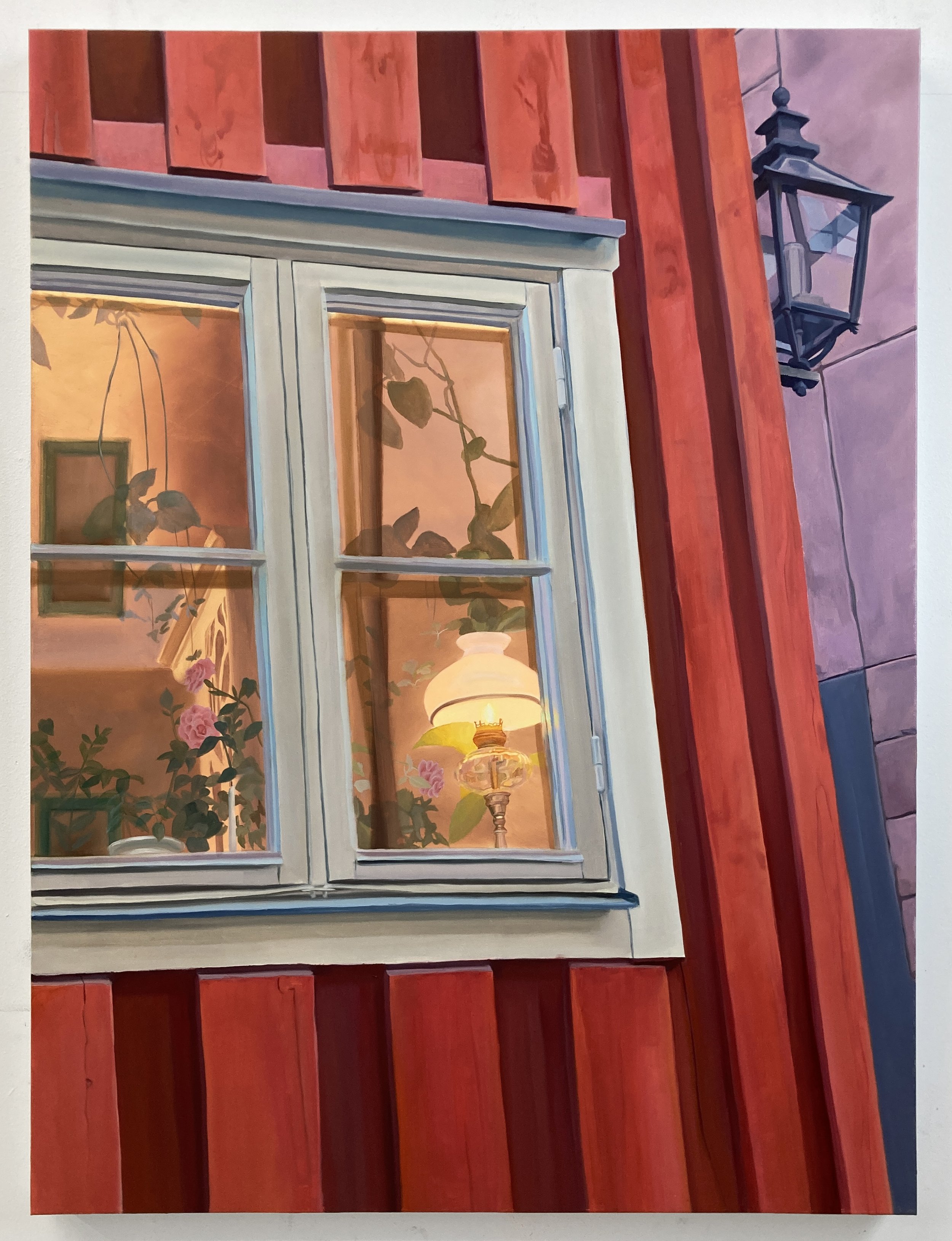   Window IV , Oil on Canvas, 40”x30”, 2023  Courtesy of Cadet Capela   