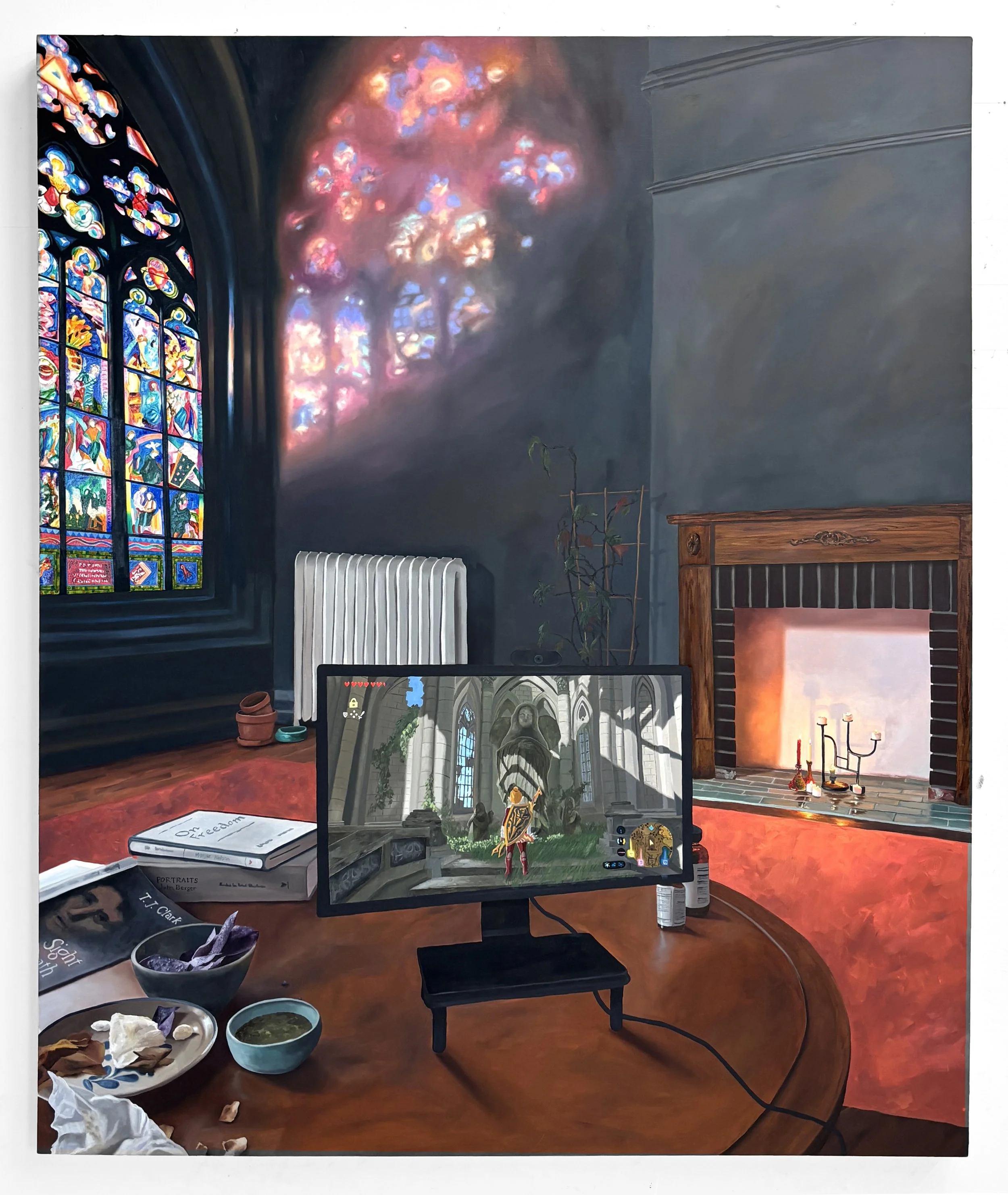   Sanctuary,  Oil on Canvas, 60”x50”, 2025 