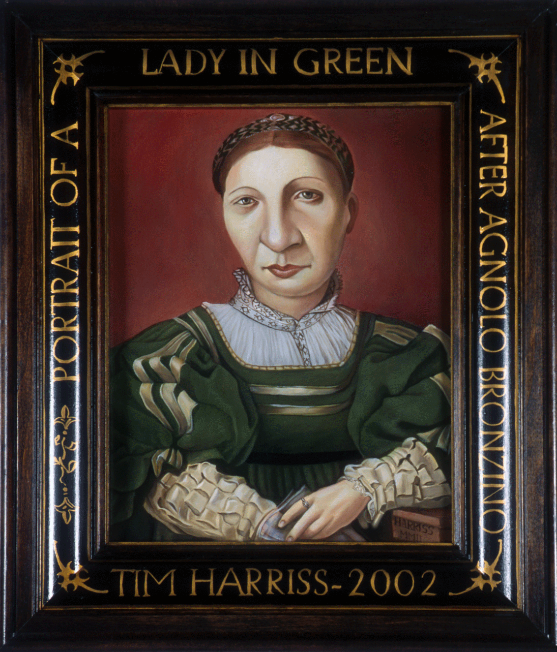 After Bronzino -'Lady In Green'