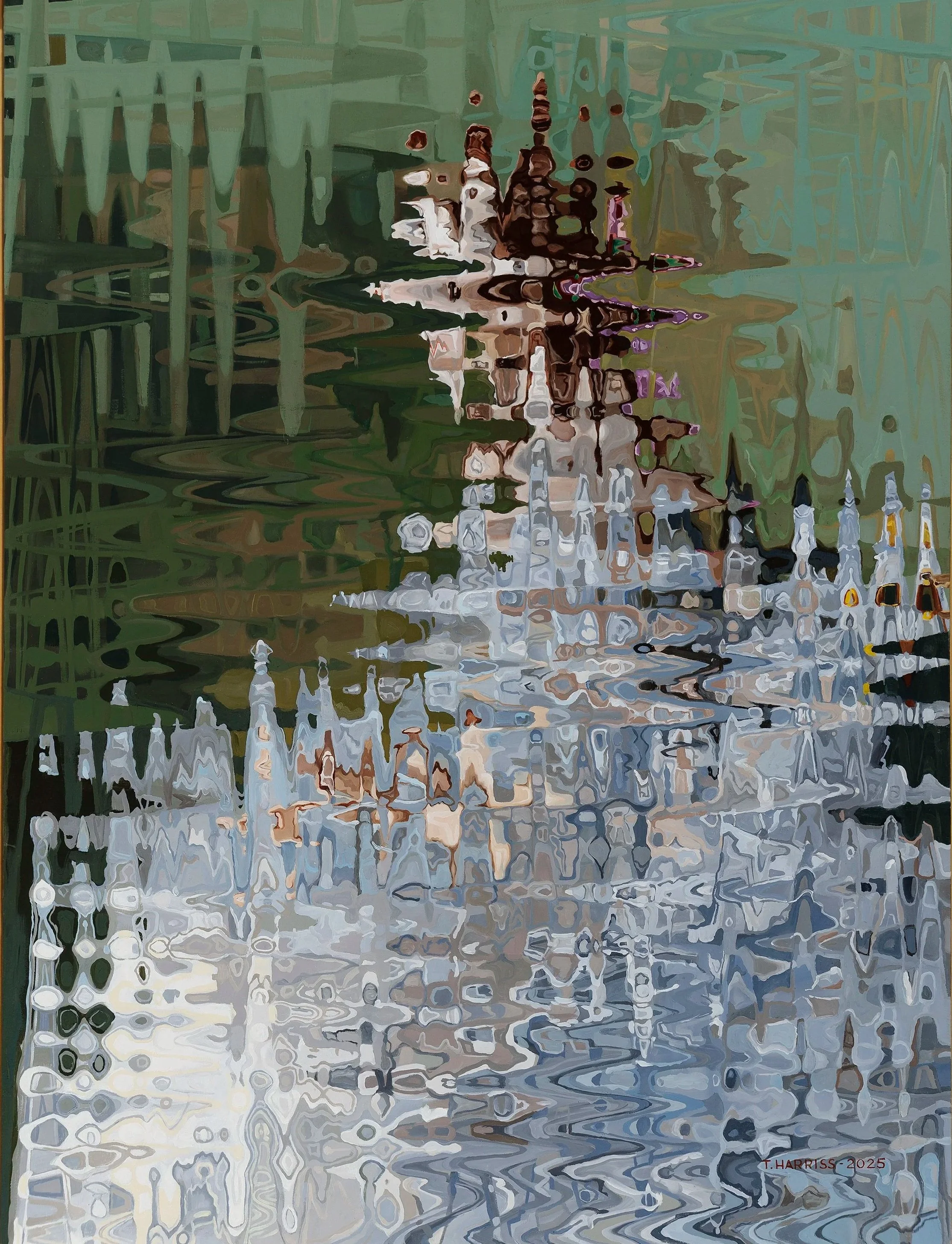   Baroness Staël-Holstein   40” X 30” oil on canvas 