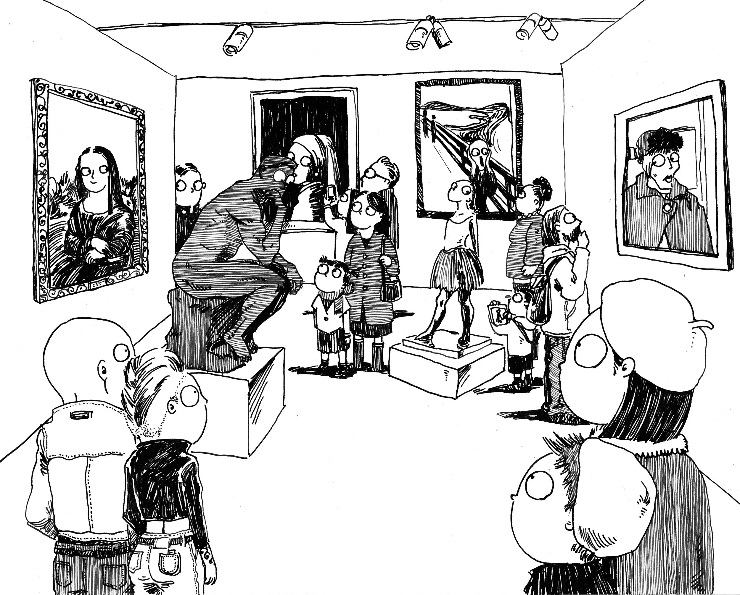 Sai Li, Museum Daze, image courtesy of the artist.