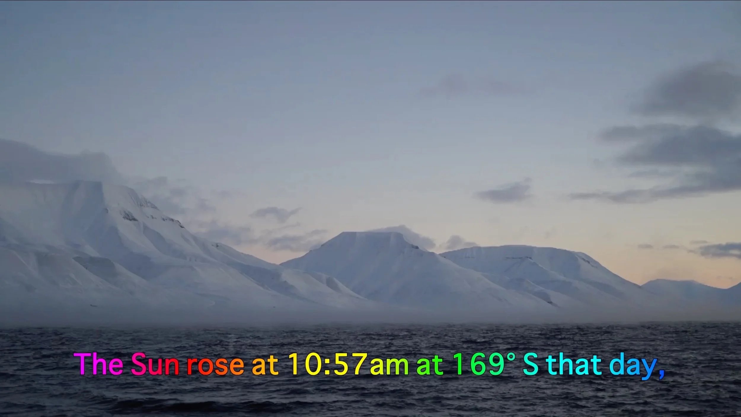 Wong Kit Yi, Still from A River in the Freezer, 2017, HD video with sound, 25 minutes, Edition 5 + 1 AP, Courtesy of the artist and P!. 