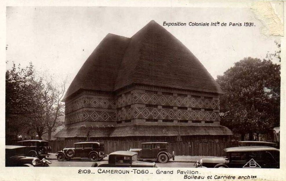 Vernacular reinterpretation- Pavilion of Camerún, Colonial Exposition_Paris, 1931.jpeg