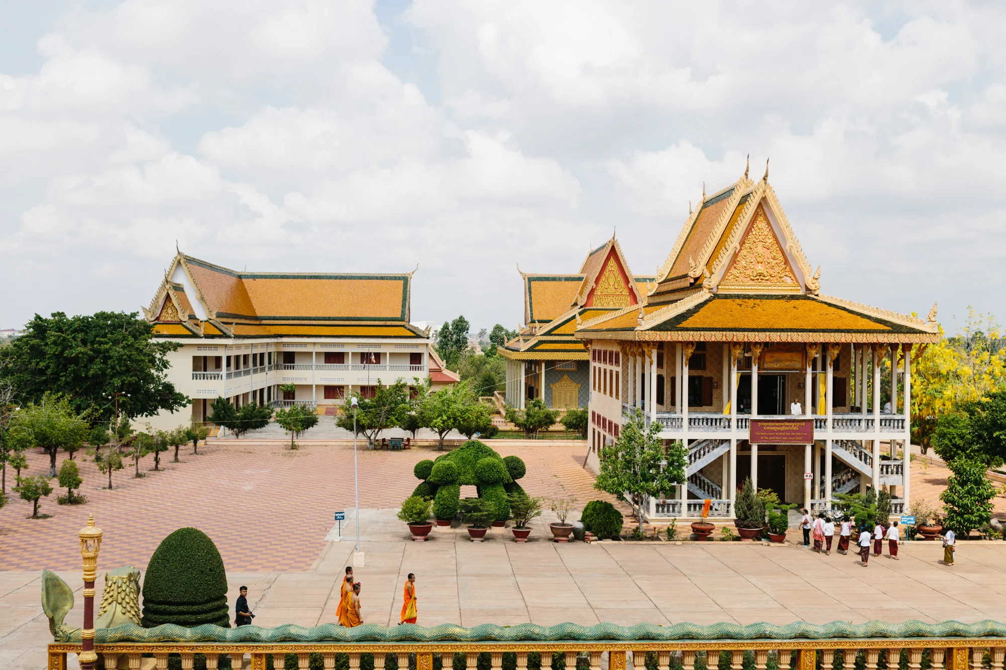 Temples in Cambodia by Kimberley Hasselbrink