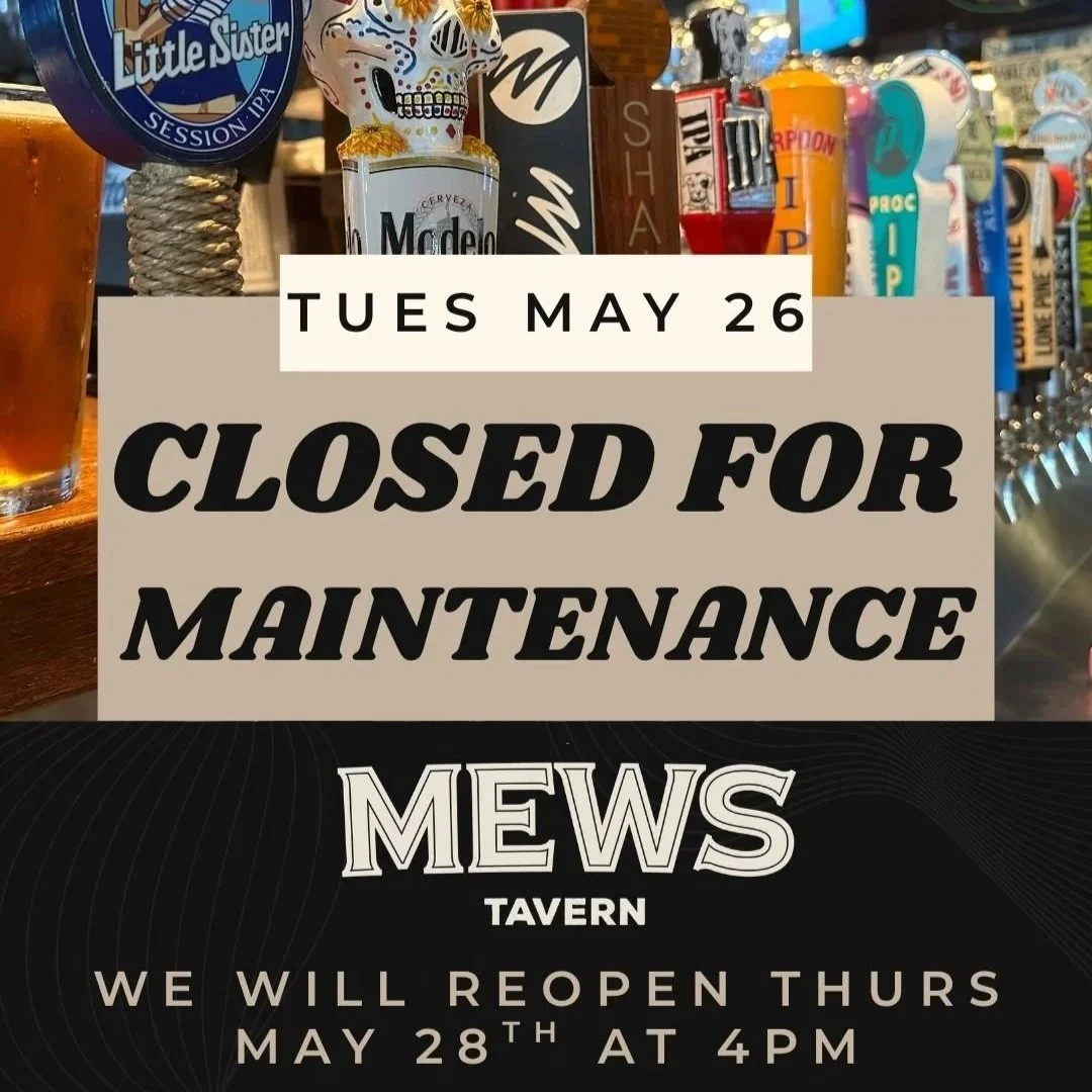 CLOSED FOR ANNUAL MAINTENANCE