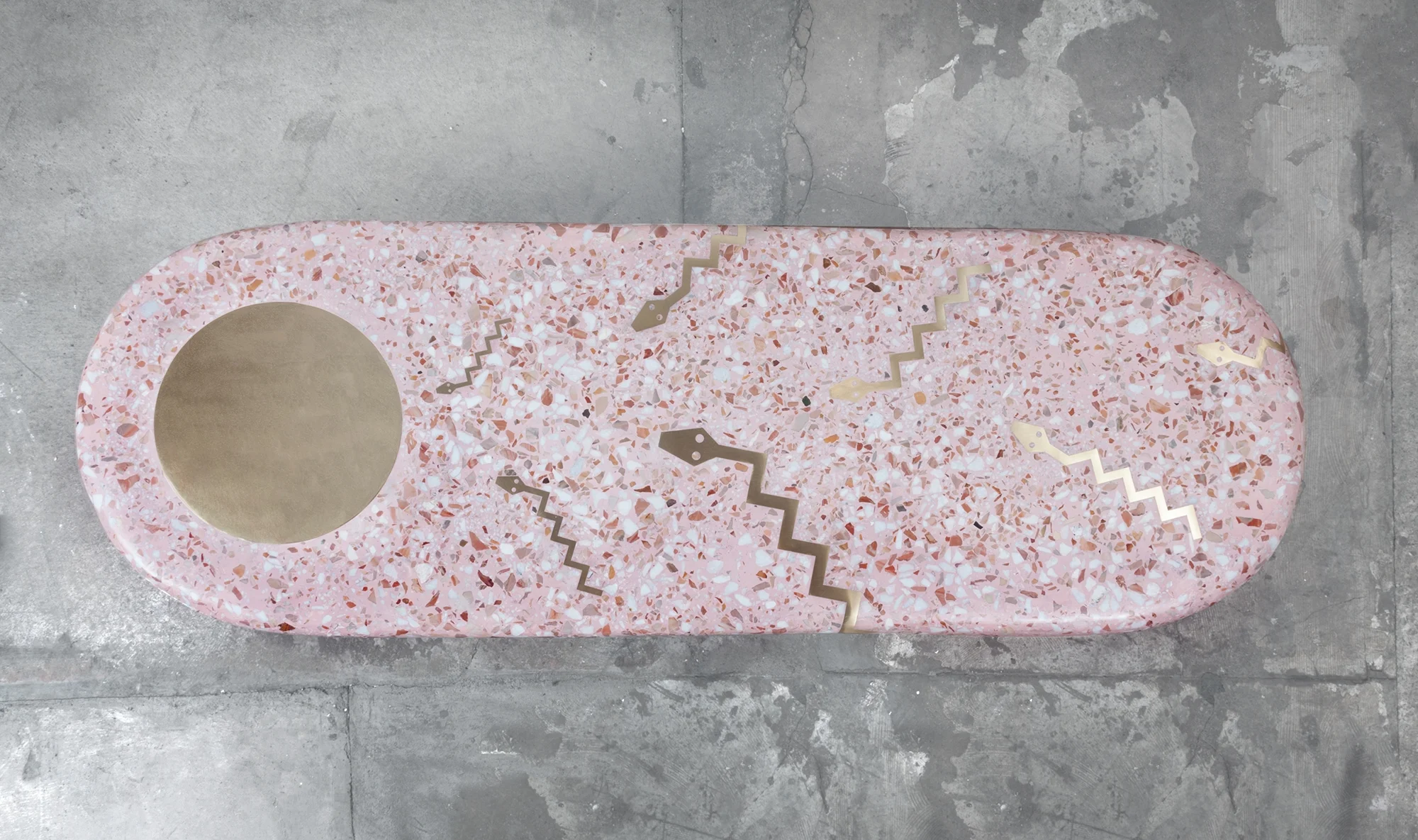 Head to the Light Terrazzo Coffee Table