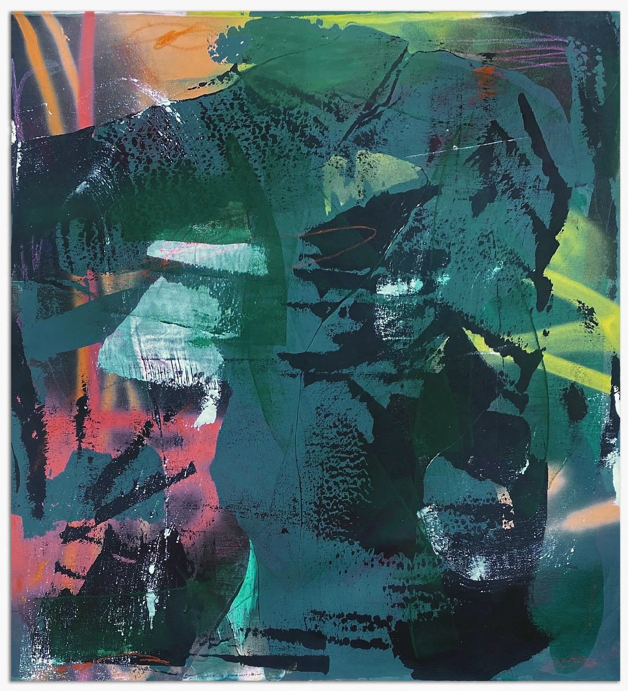 Recent work from my solo exhibition &ldquo;Machina&rdquo; in Denver @kcontemporaryart, layering the past few years in Mexico City, Guadalajara &amp; Northern Mexico. I have been overwhelmed by a series of one-way flights, reaching for the closure of 