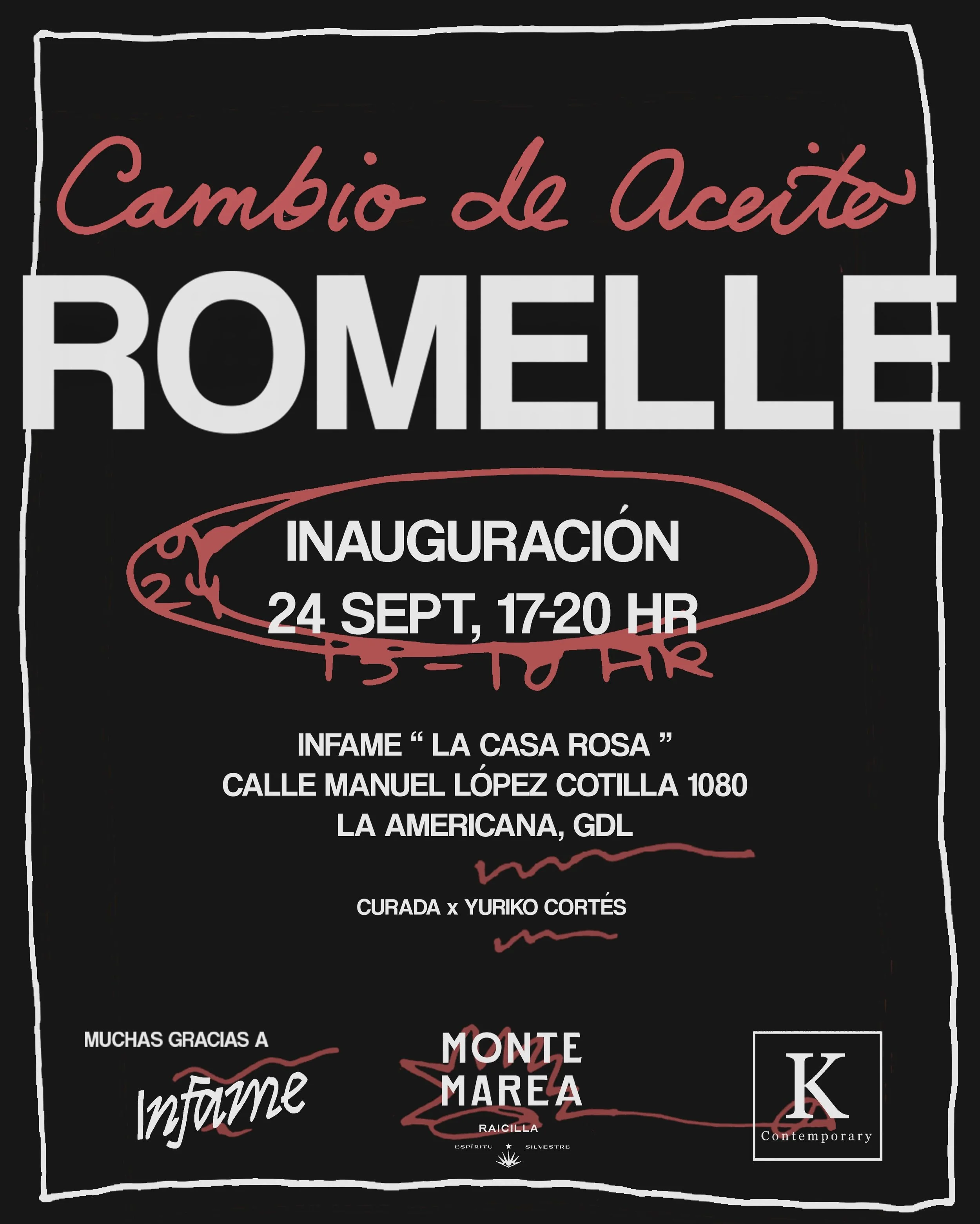 1, 2 or 3? 🌹🌹🌹
see you thursday in guadalajara :) 5-8pm &ldquo;CAMBIO DE ACEITE&rdquo; @infameinfameinfameinfame