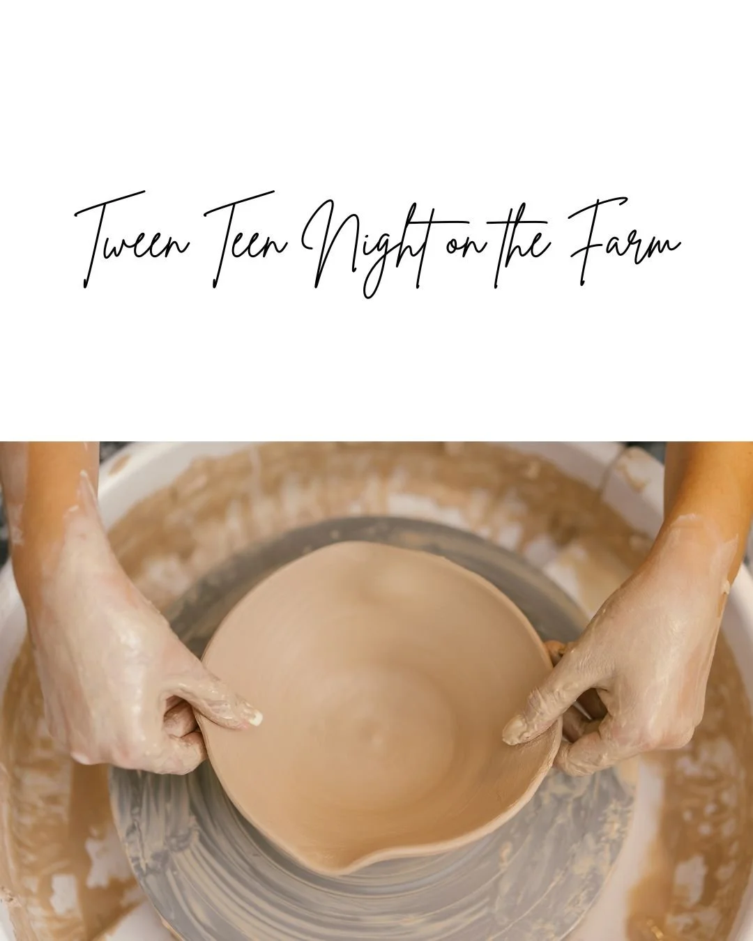 Tween/ Teen Night on the Farm