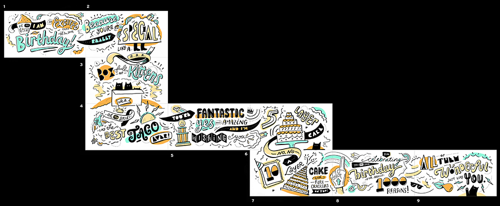 Framing Map for Amazing You © Blue Mountain