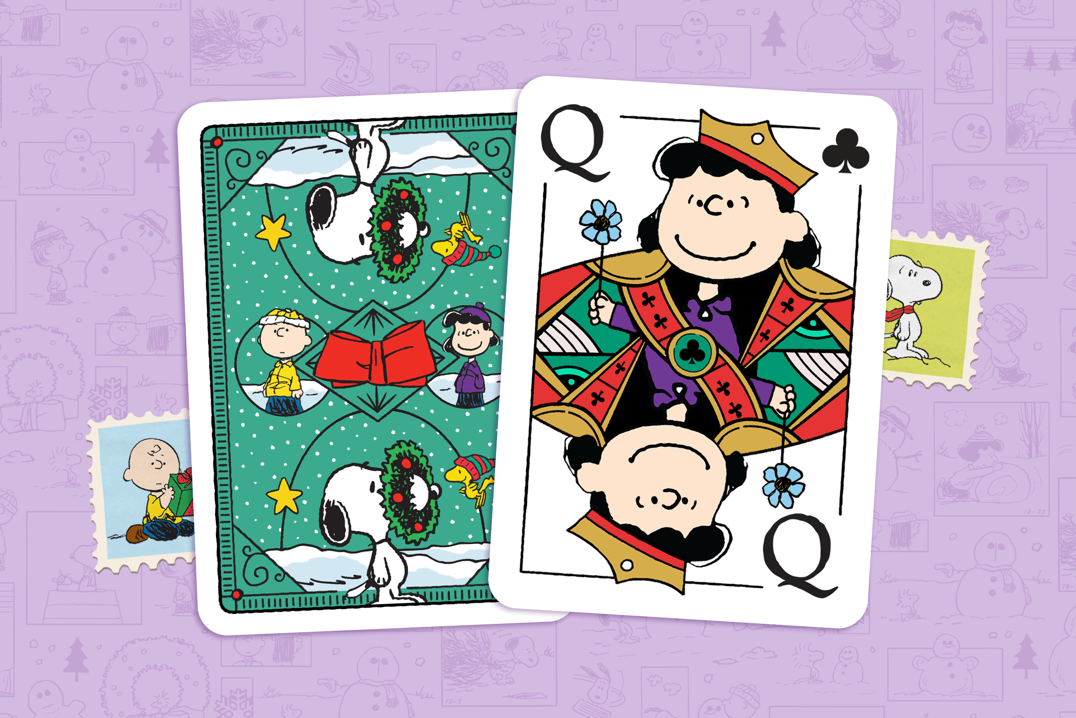 DanielleDavisLettering_Peanuts_AmericanGreetings_ChristmasAdvent2025_Cards_02.png