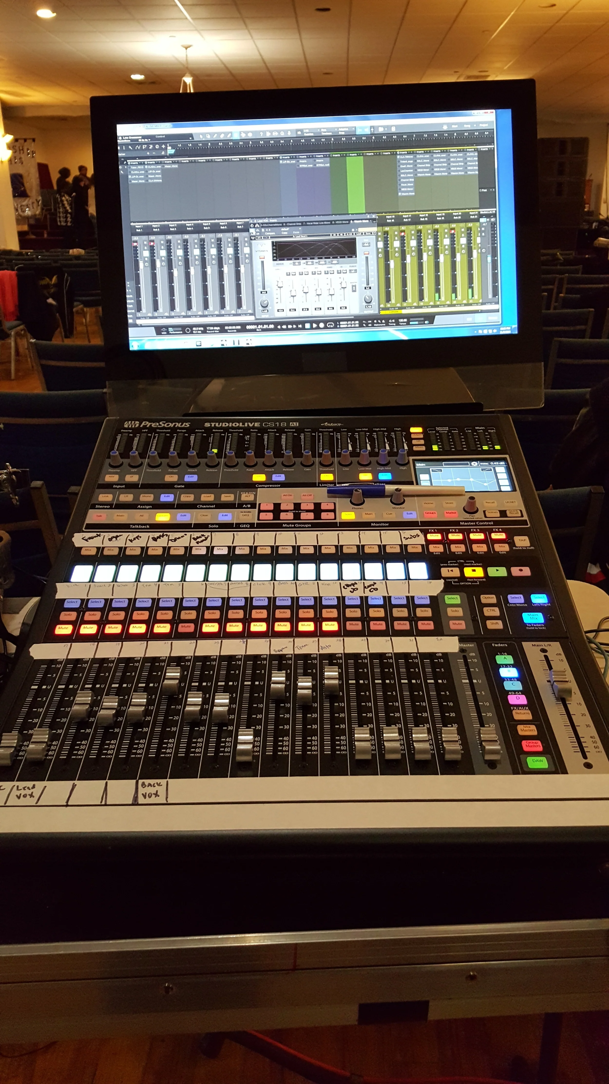 Presonus Digital Mixer CS18AI