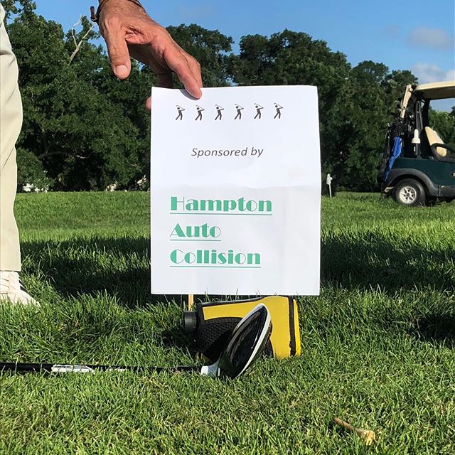Hampton Auto is sponsoring the 16th hole at the 3rd Annual Kampie Open tomorrow being held @islandsendgolfcc - the event raises funds for a scholarship to be given to a graduating senior headed to a technical school 🏌️&zwj;♀️ **Just so happens there
