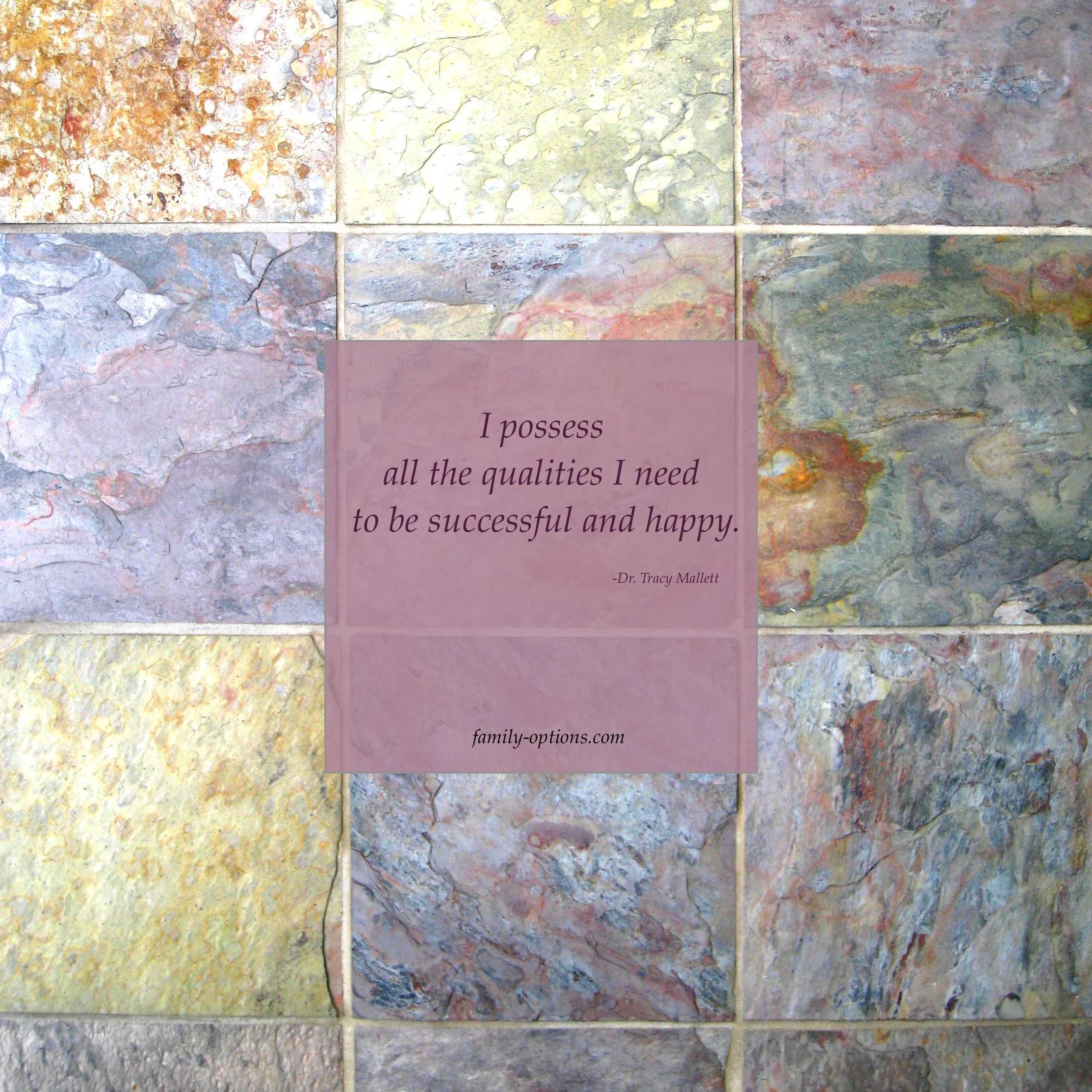 Qualities for success