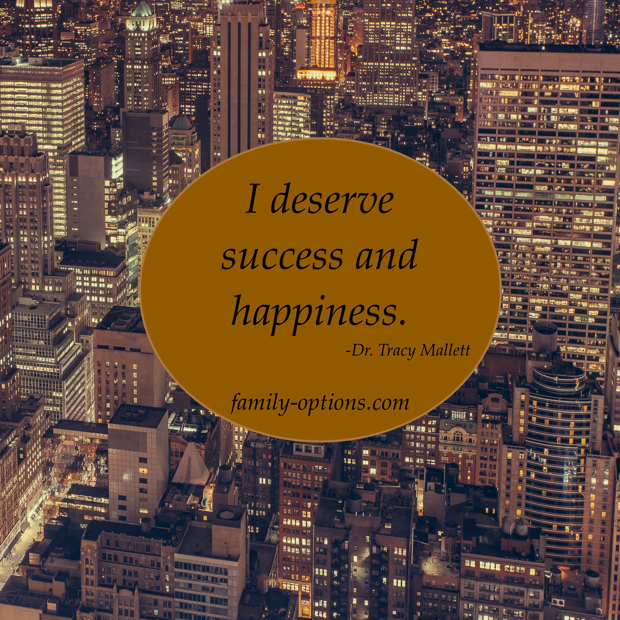 Claiming happiness