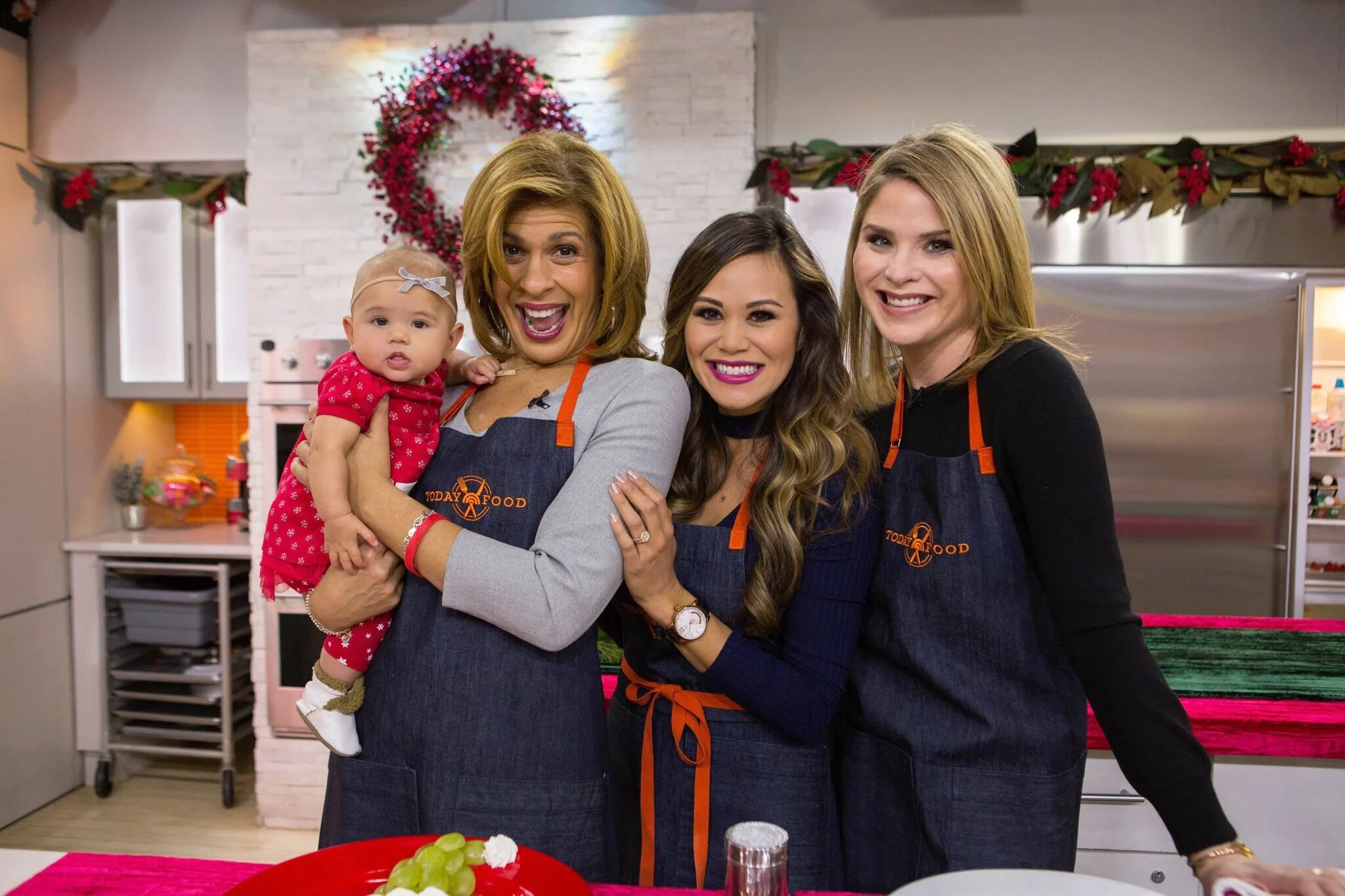 Christmas Pancakes with Milly on the TODAY Show