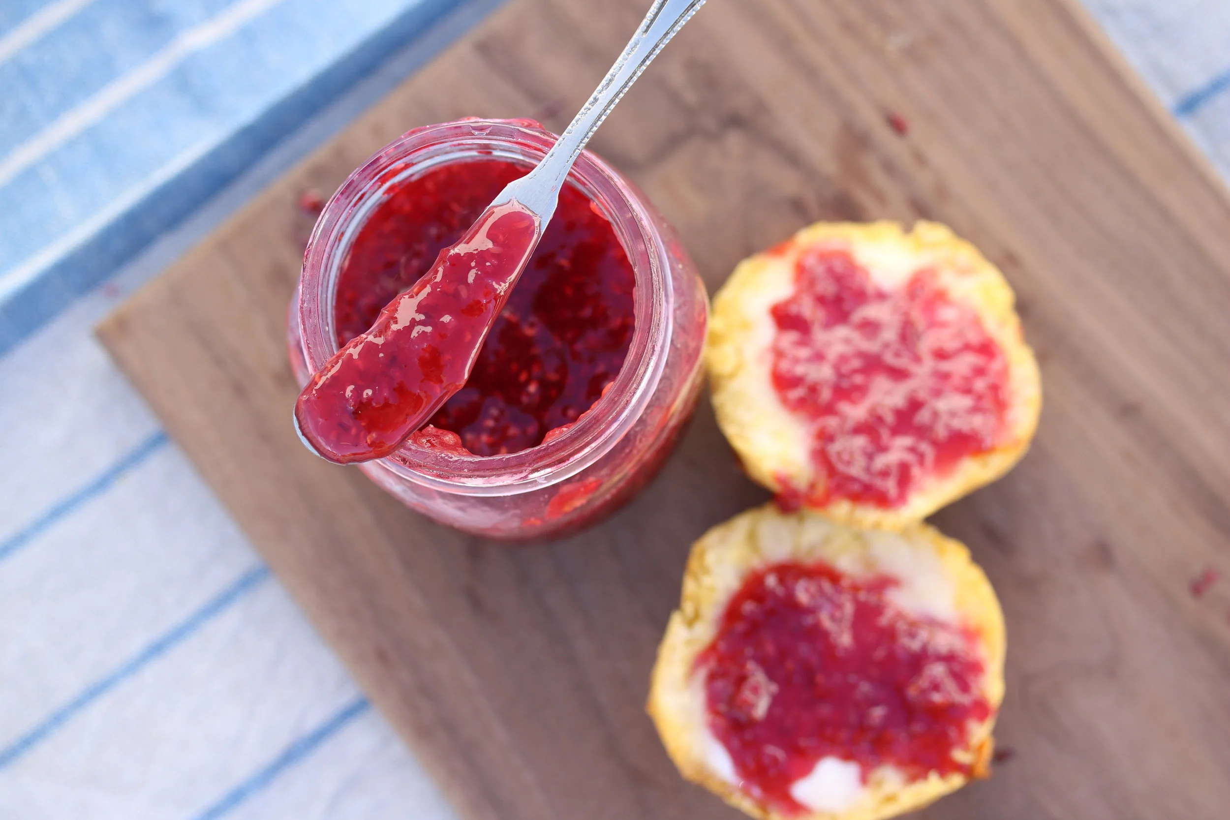 Old Fashioned Homemade Raspberry Jam
