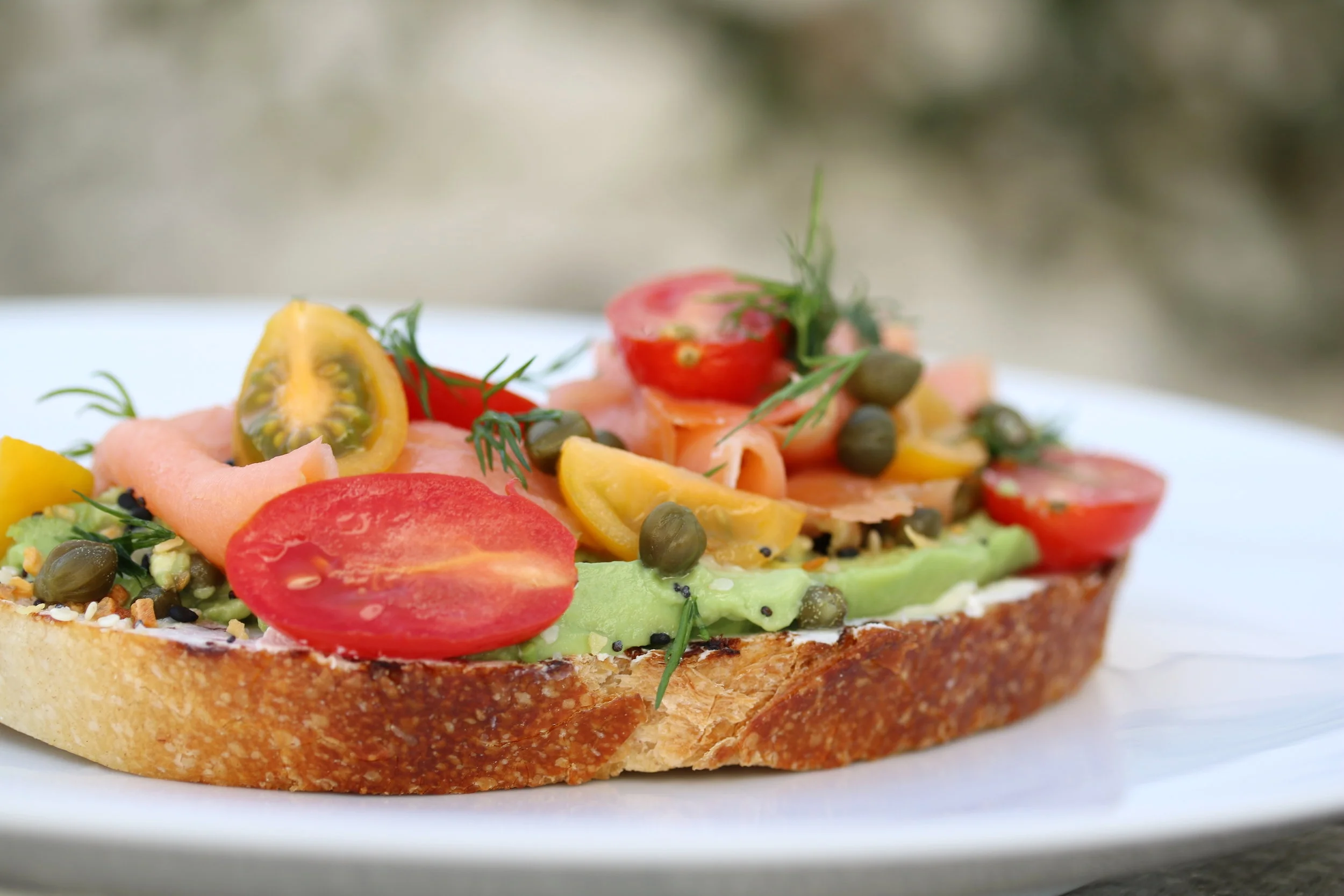 Salmon Avocado Toast