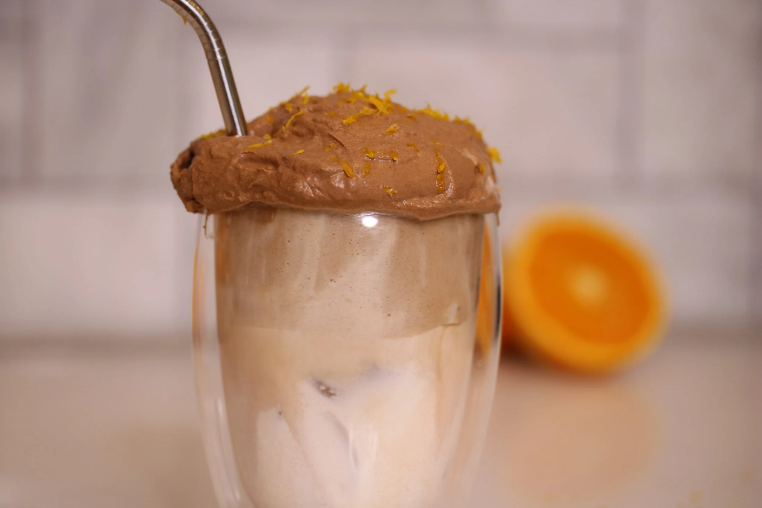 Mocha Orange Whipped Coffee 