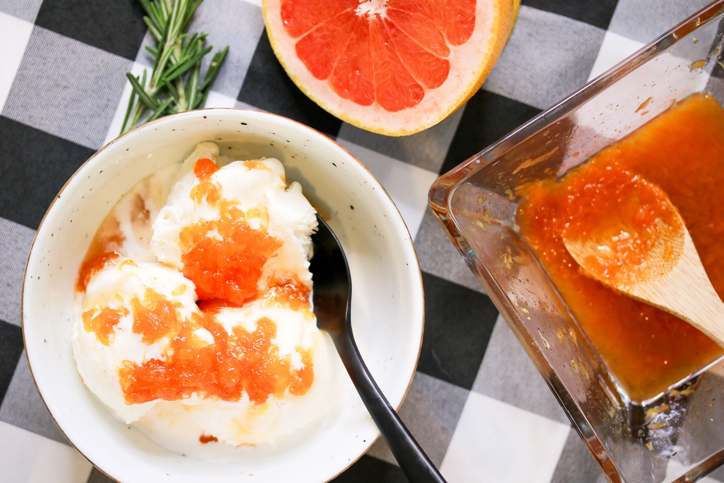 Grapefruit Spiced Compote