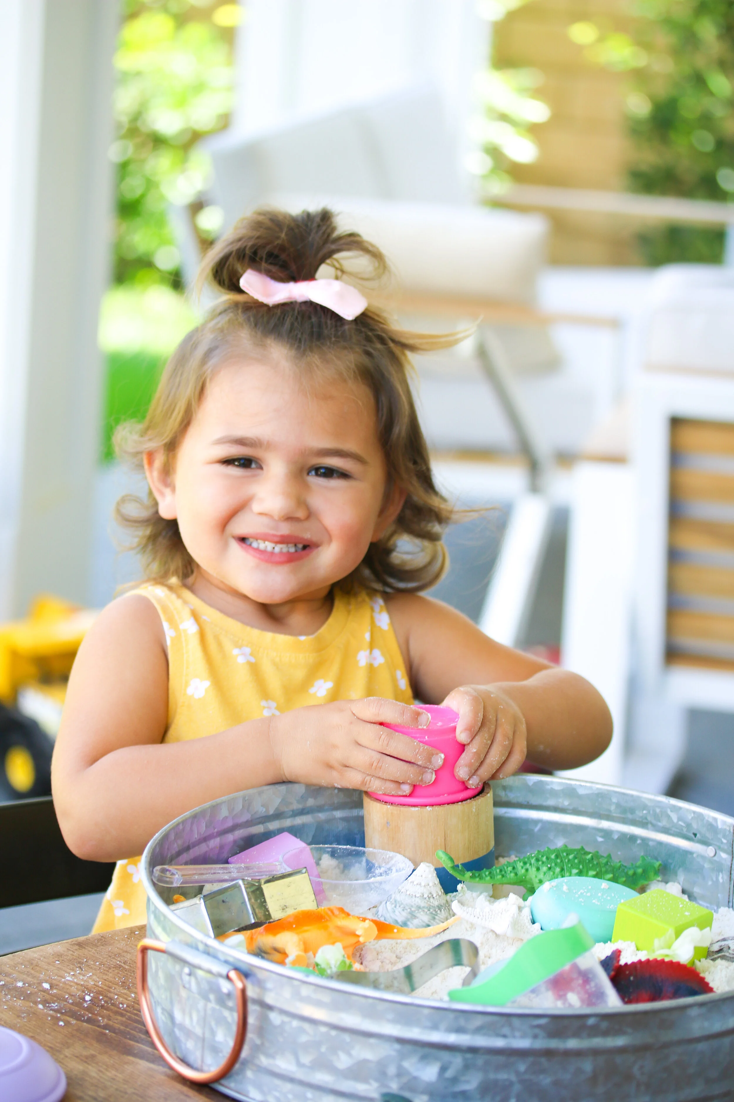 Homemade Moon Sand: Sensory Activity