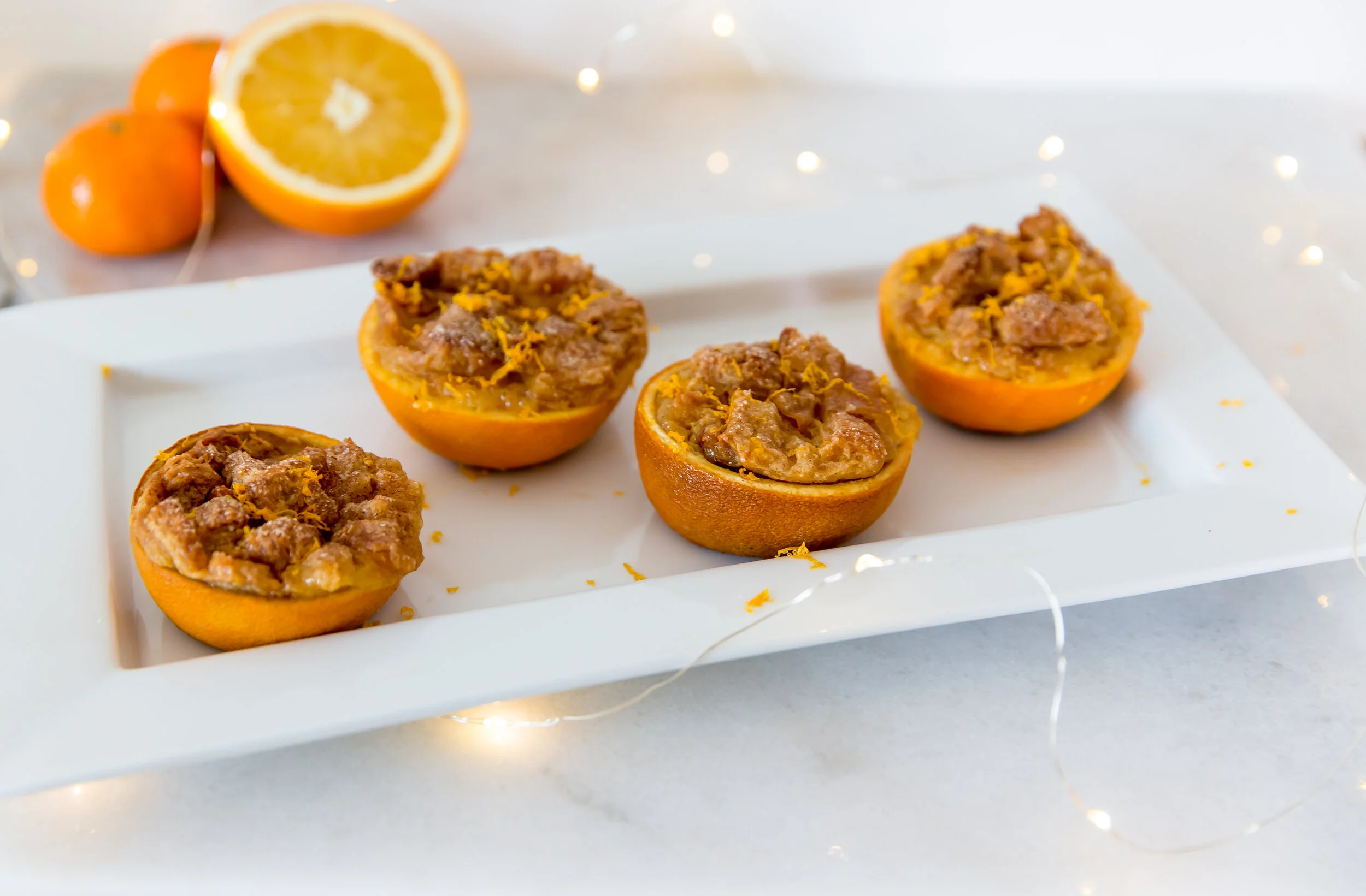Sunkist® Navel Orange Bread Pudding