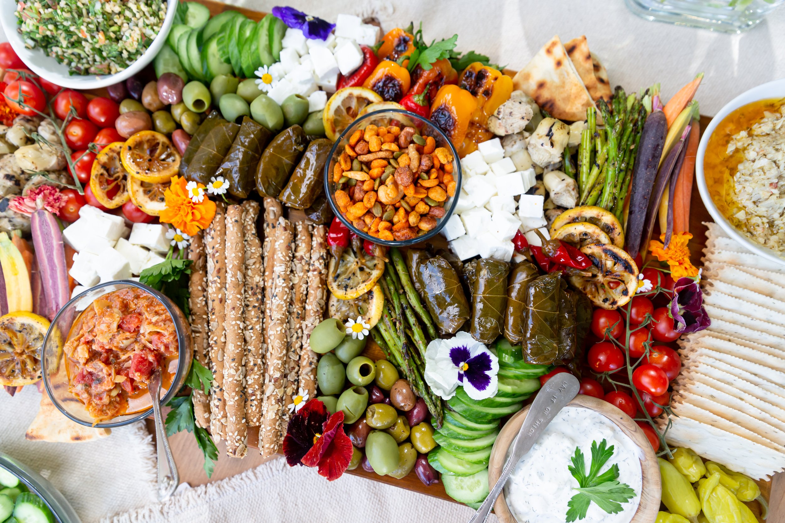 Mediterranean Mezze Platter