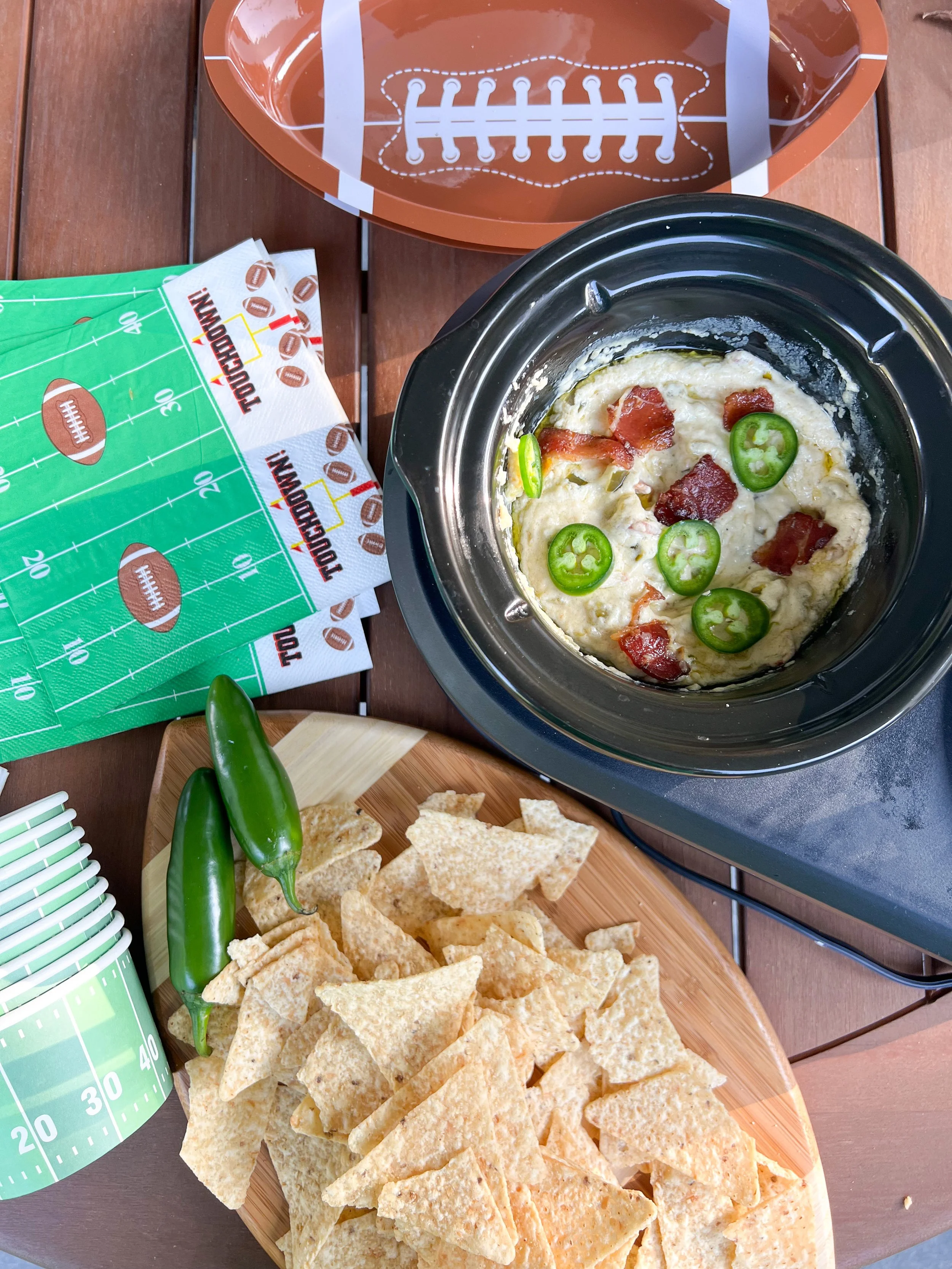 Travis Kelce Jalapeno Popper Dip