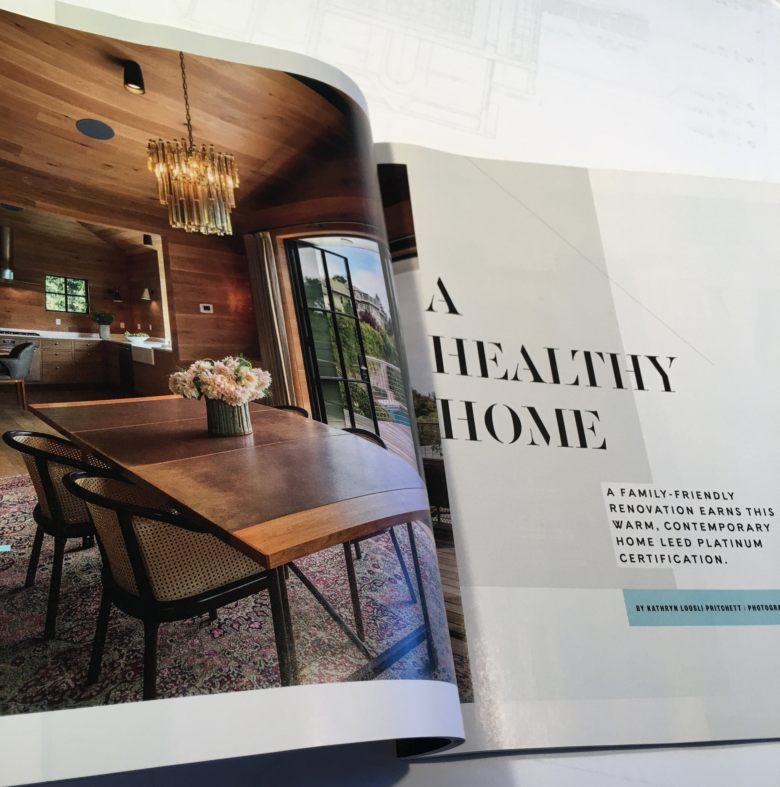 'A Healthy Home' in Diablo Magazine