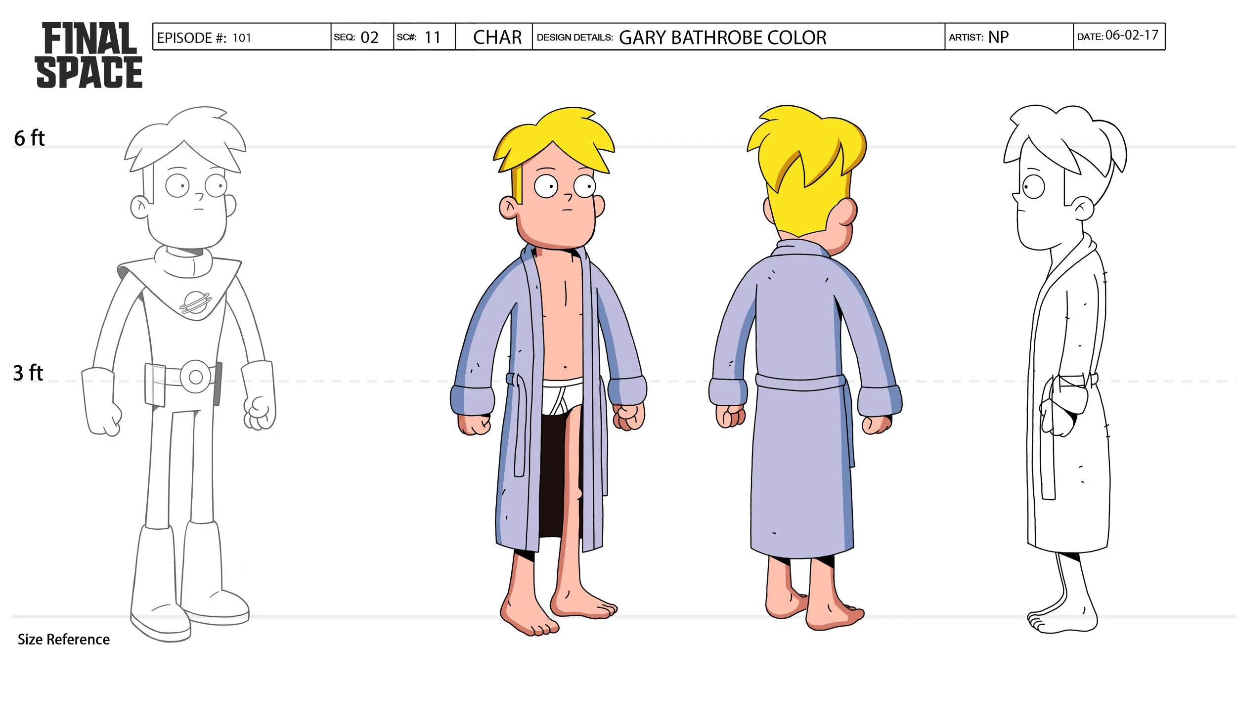 Final Space Nathan Palm