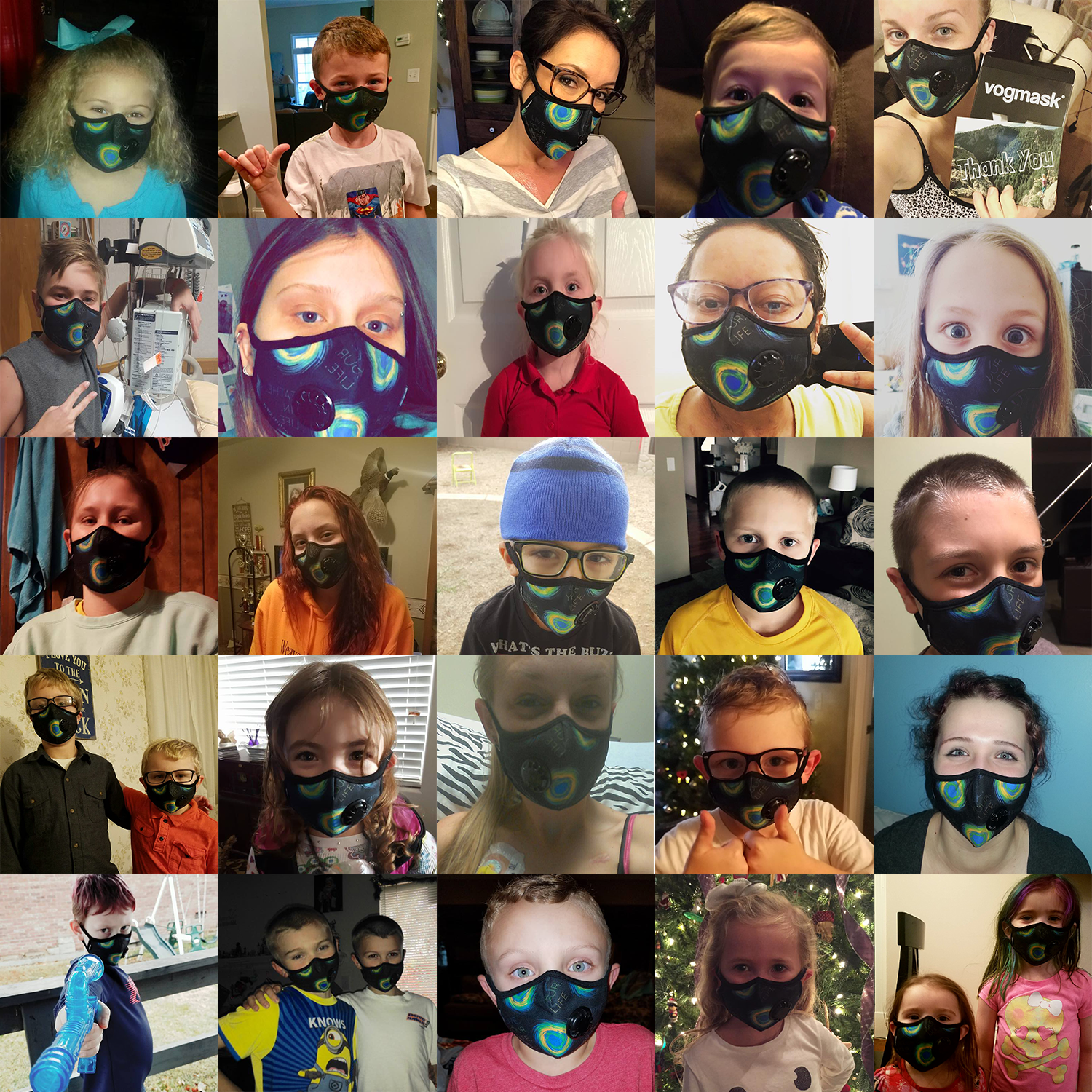 Here are some of those that are able to benefit from the More Than just Masks Program