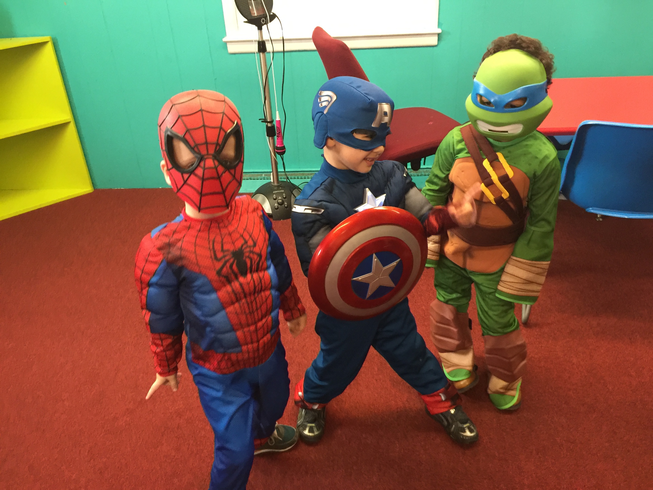 Halloween Superheroes!