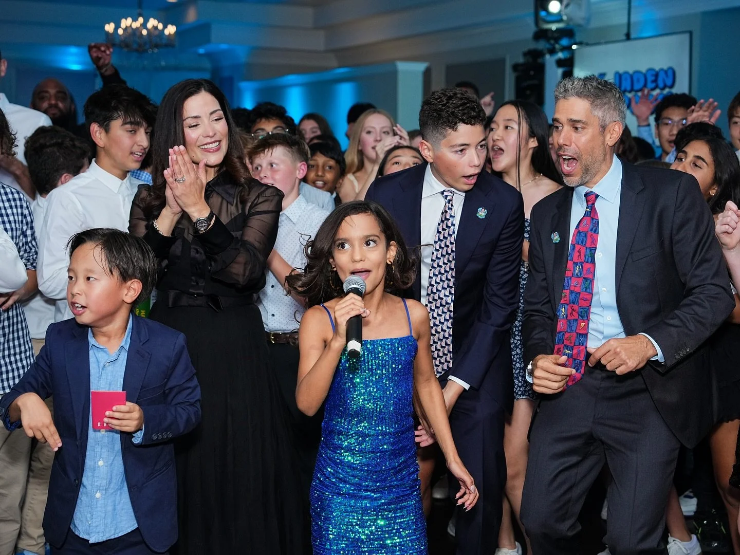 Taryn loves the mic … and kpop demon hunters!