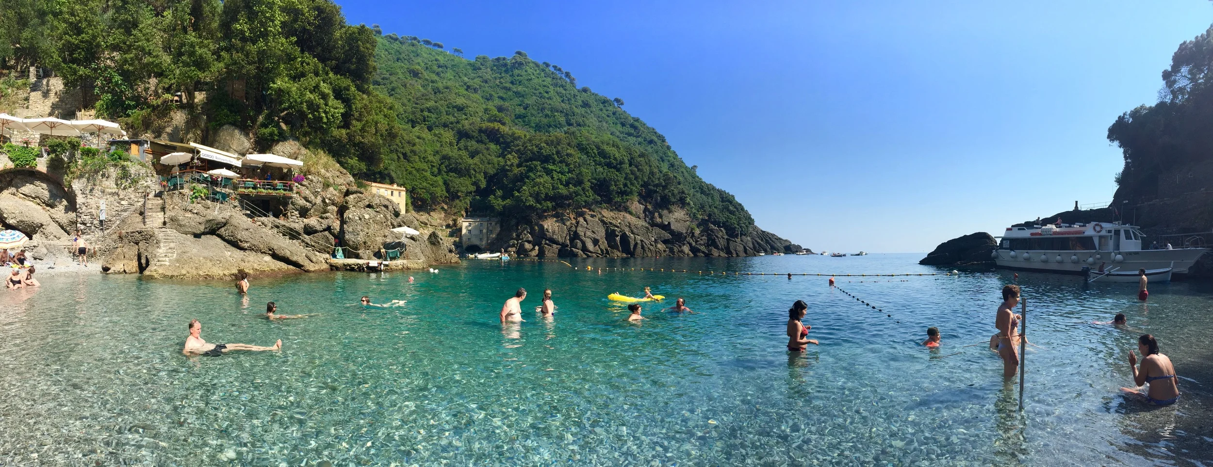 Europe = Speedo central. So many butts.