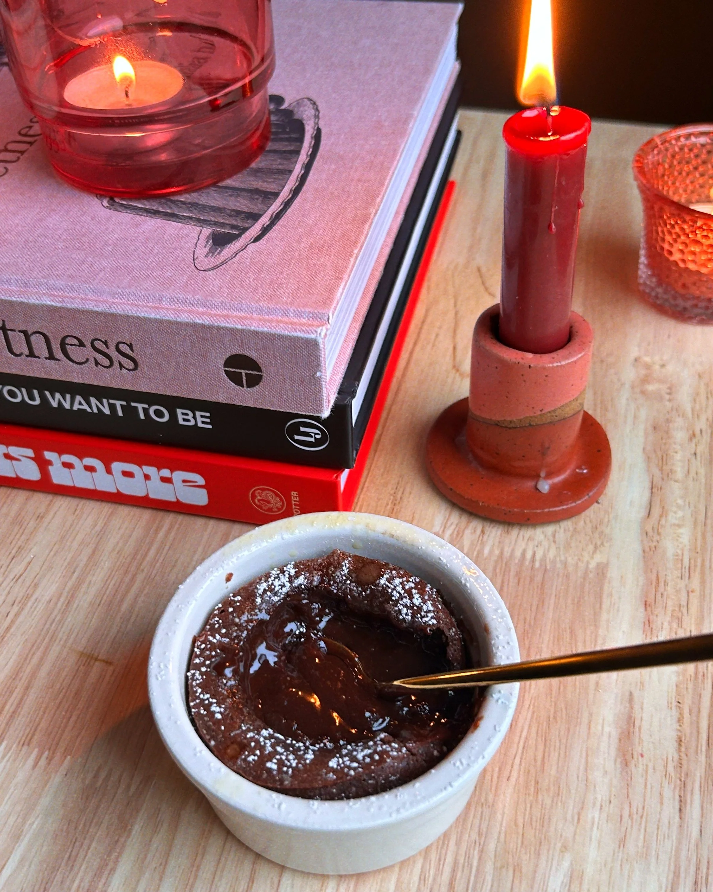 Olive Oil Lava Cakes 