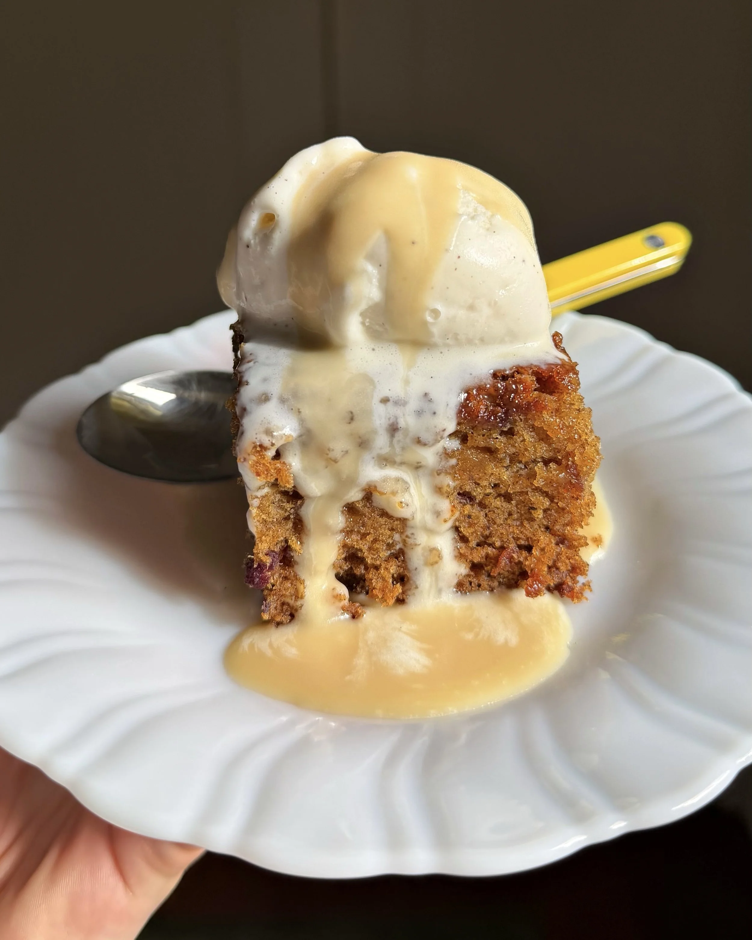 Sticky Miso Toffee Pudding