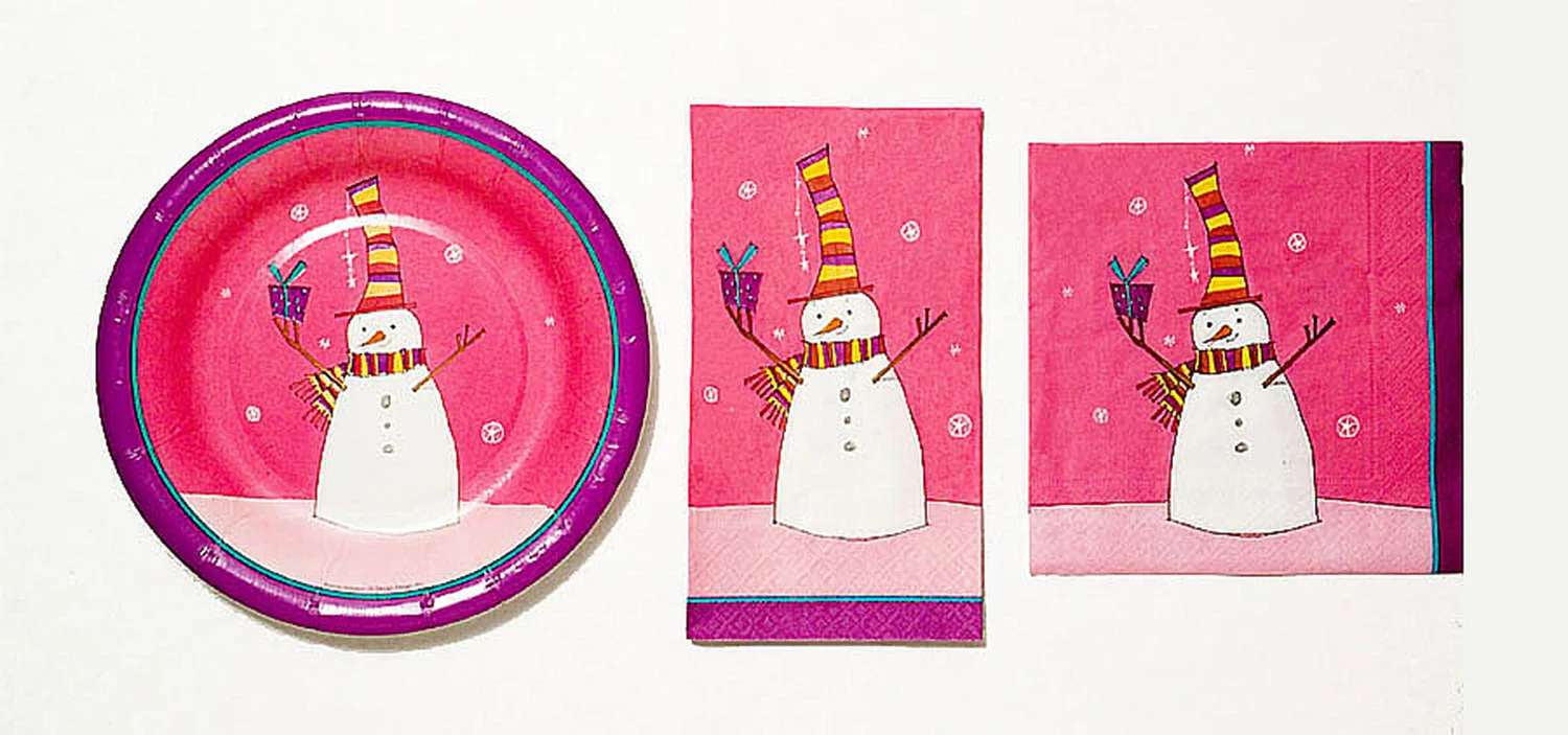 PINK-SNOWMAN-PLATES+NAPKINS-.jpg