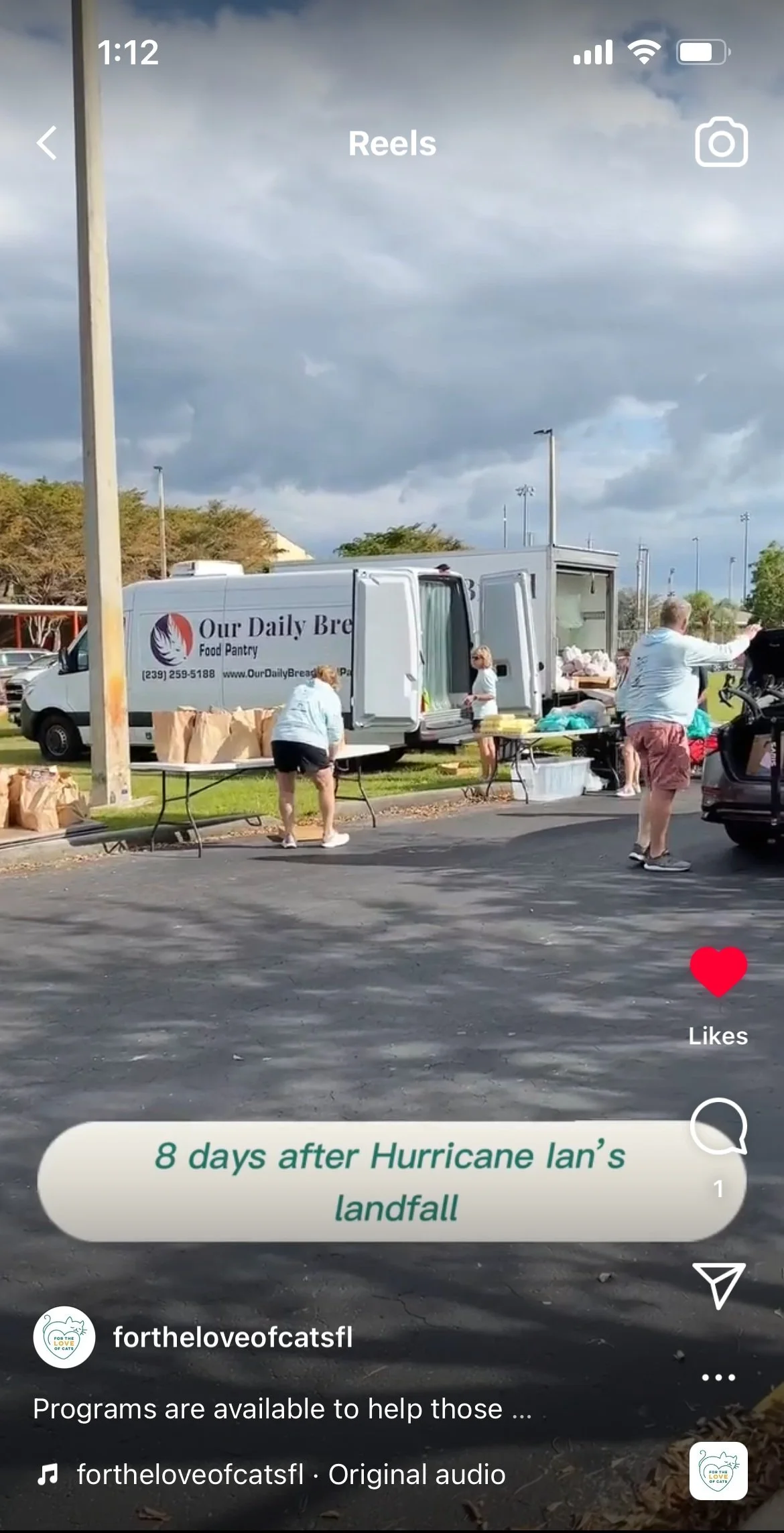 Lely High School Food Drive