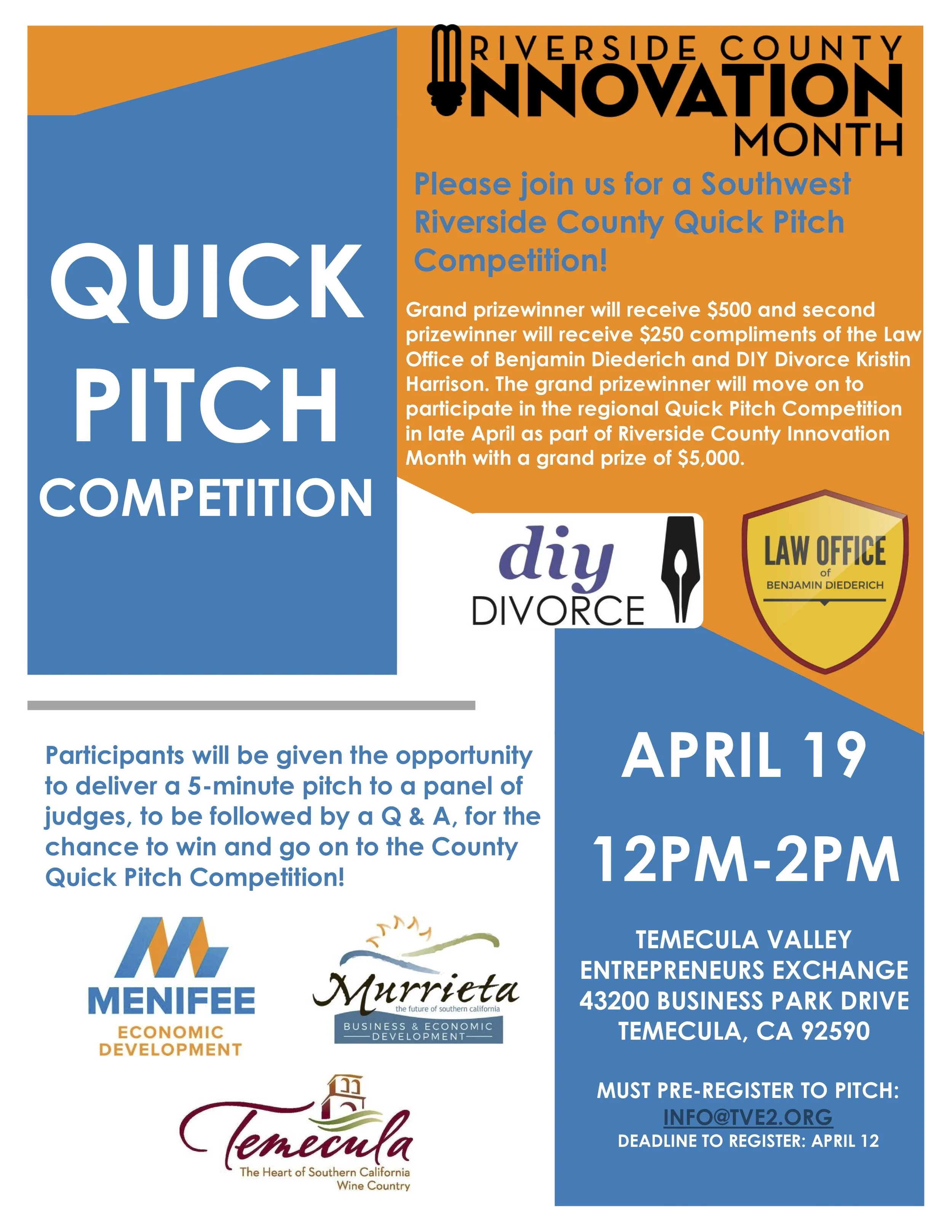 SWRC Quick Pitch Competition