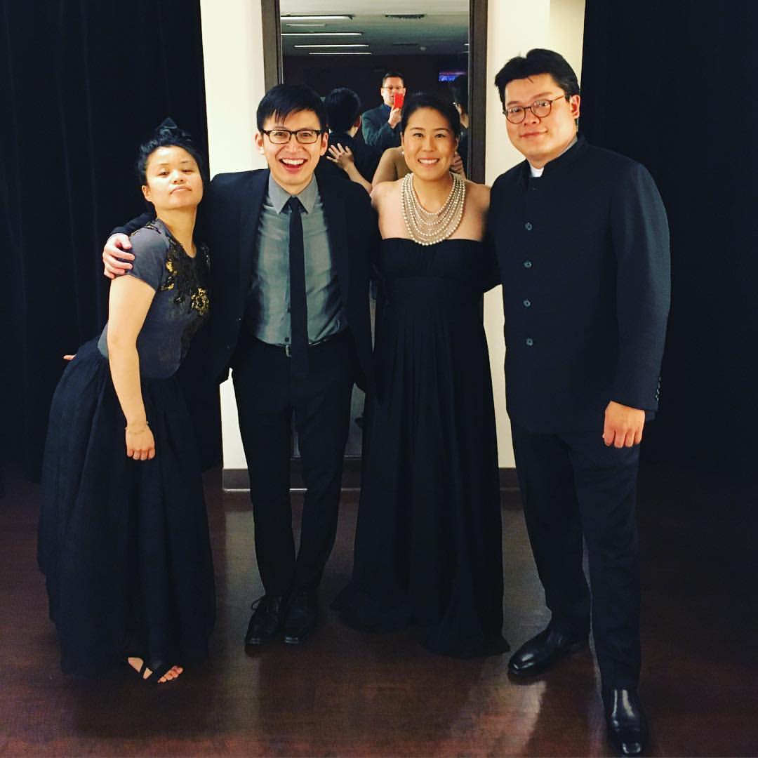 after National Taipei Concert Hall concert featuring Formosa, harpists Heidi Krutzen & Vivian Chen, and the colorful Gareth Farr