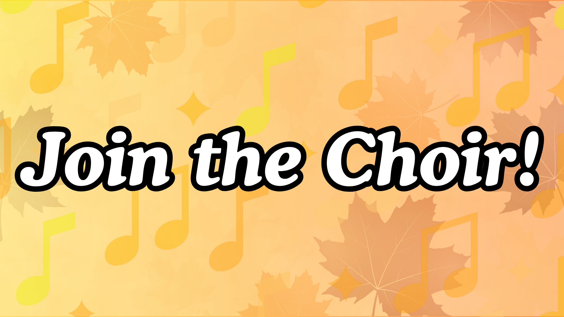 Join the Choir!