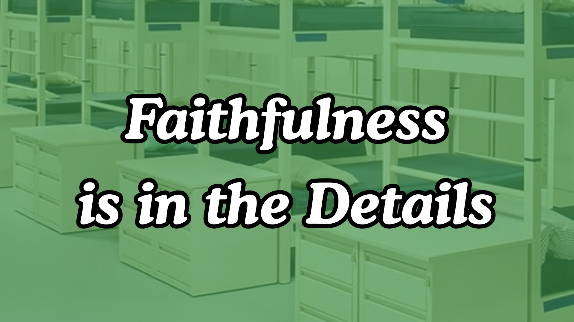 Faithfulness is in the Details