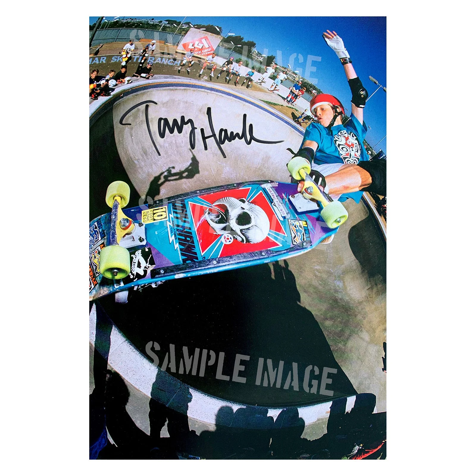 Tony Hawk Autographed Photo