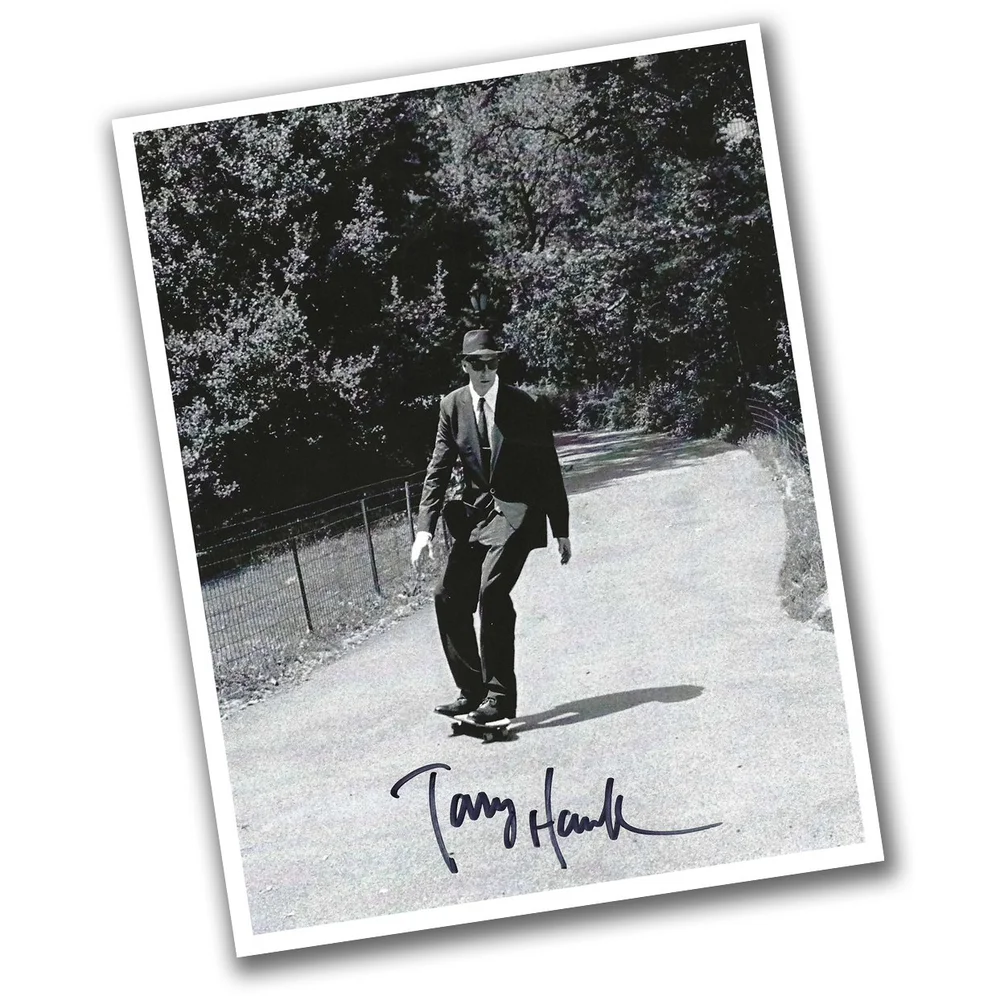 Affiche Skateboard Tony Hawk Autographiée Huckjam 11x17" Certifiée JSA | Occasion Collection