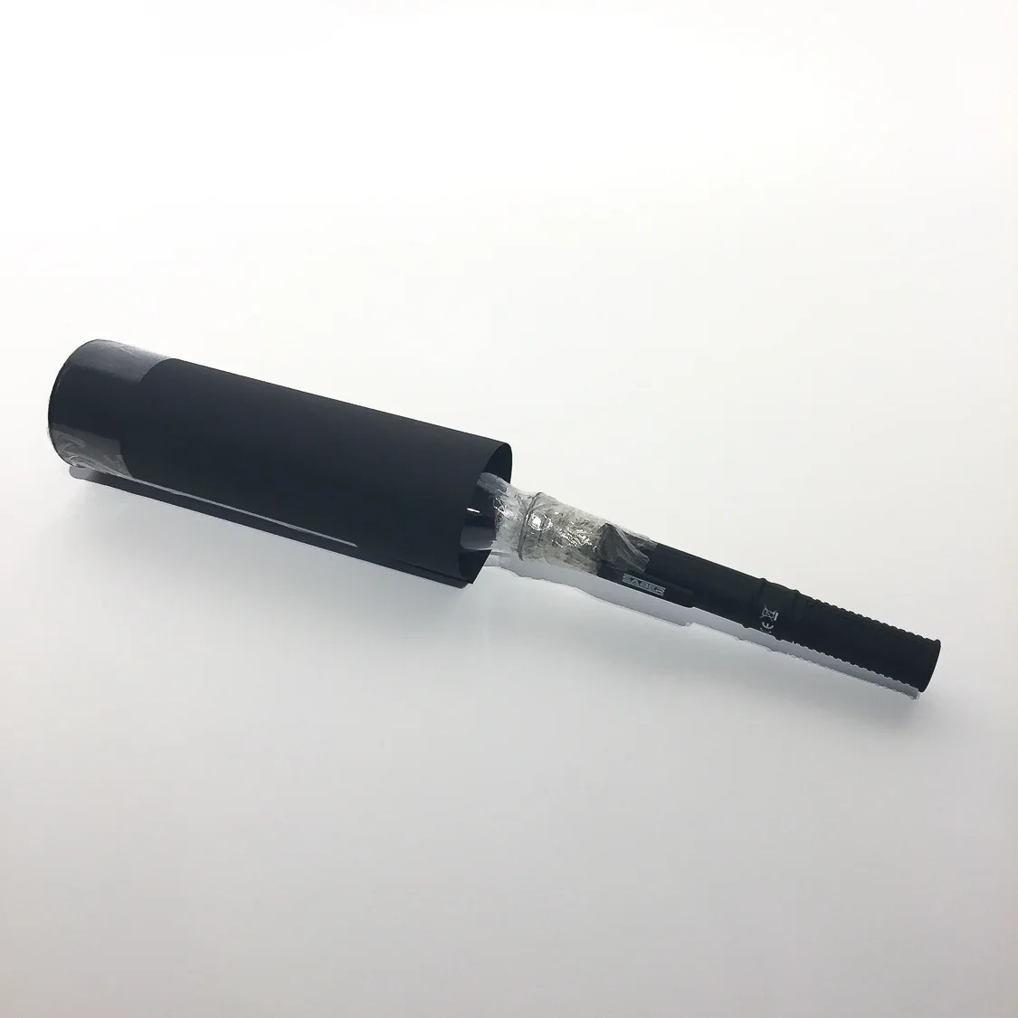 Wrap Black Card Around Bottle