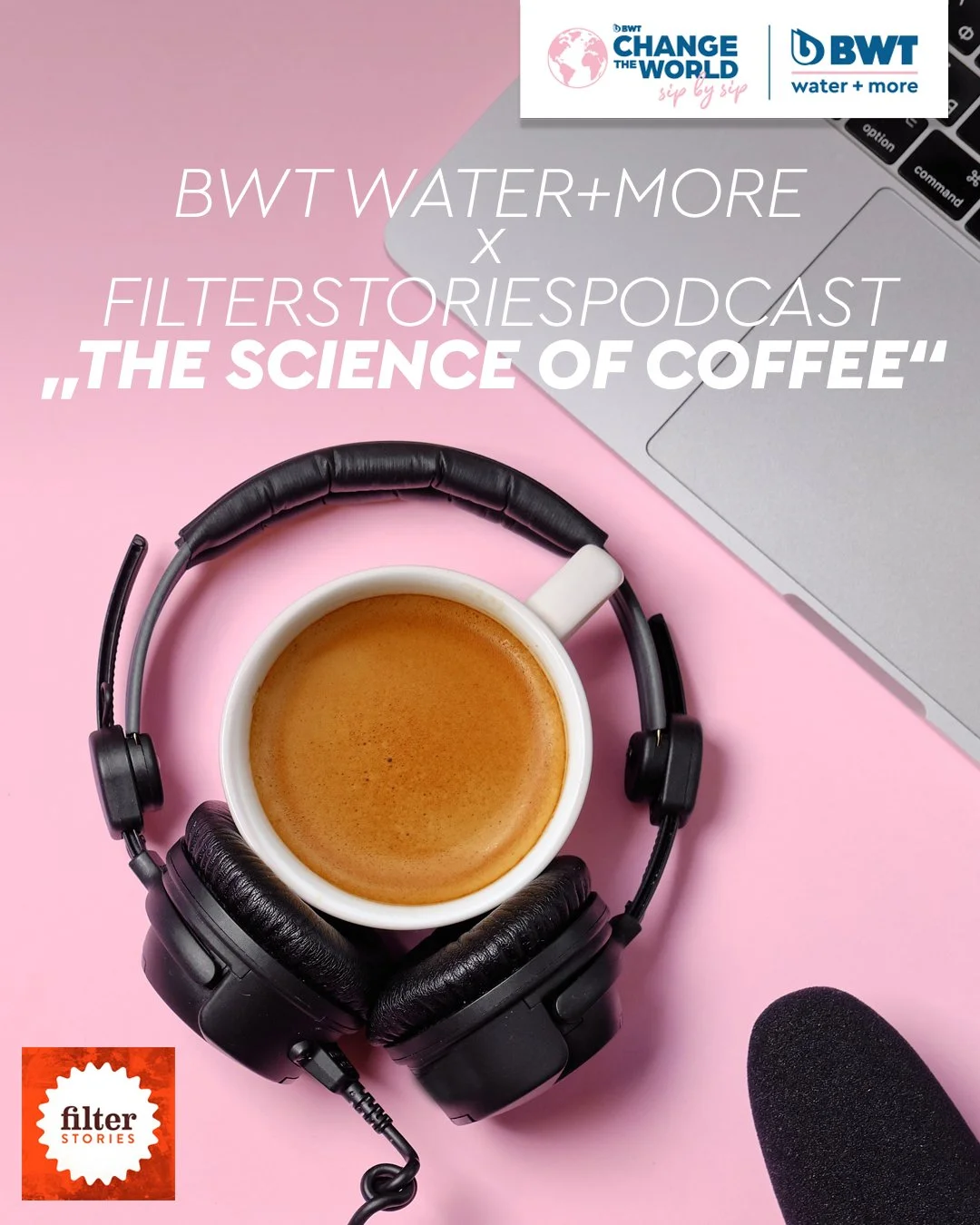 BWT water+more The finest coffee...is in your hands — Coffee