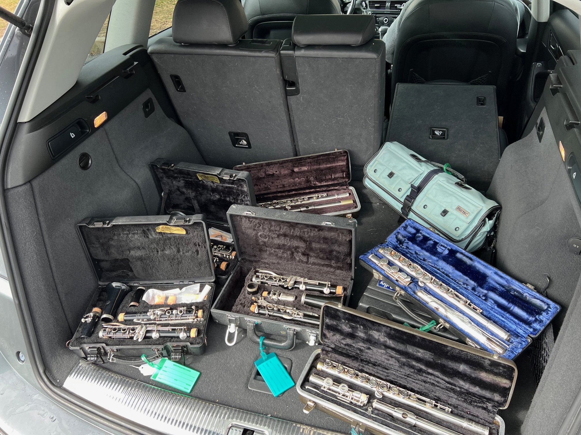 Donated Clarinets and Flutes!  3/17/2024