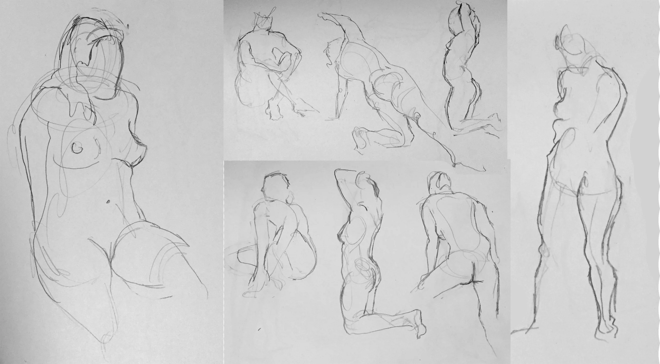 gesture drawings