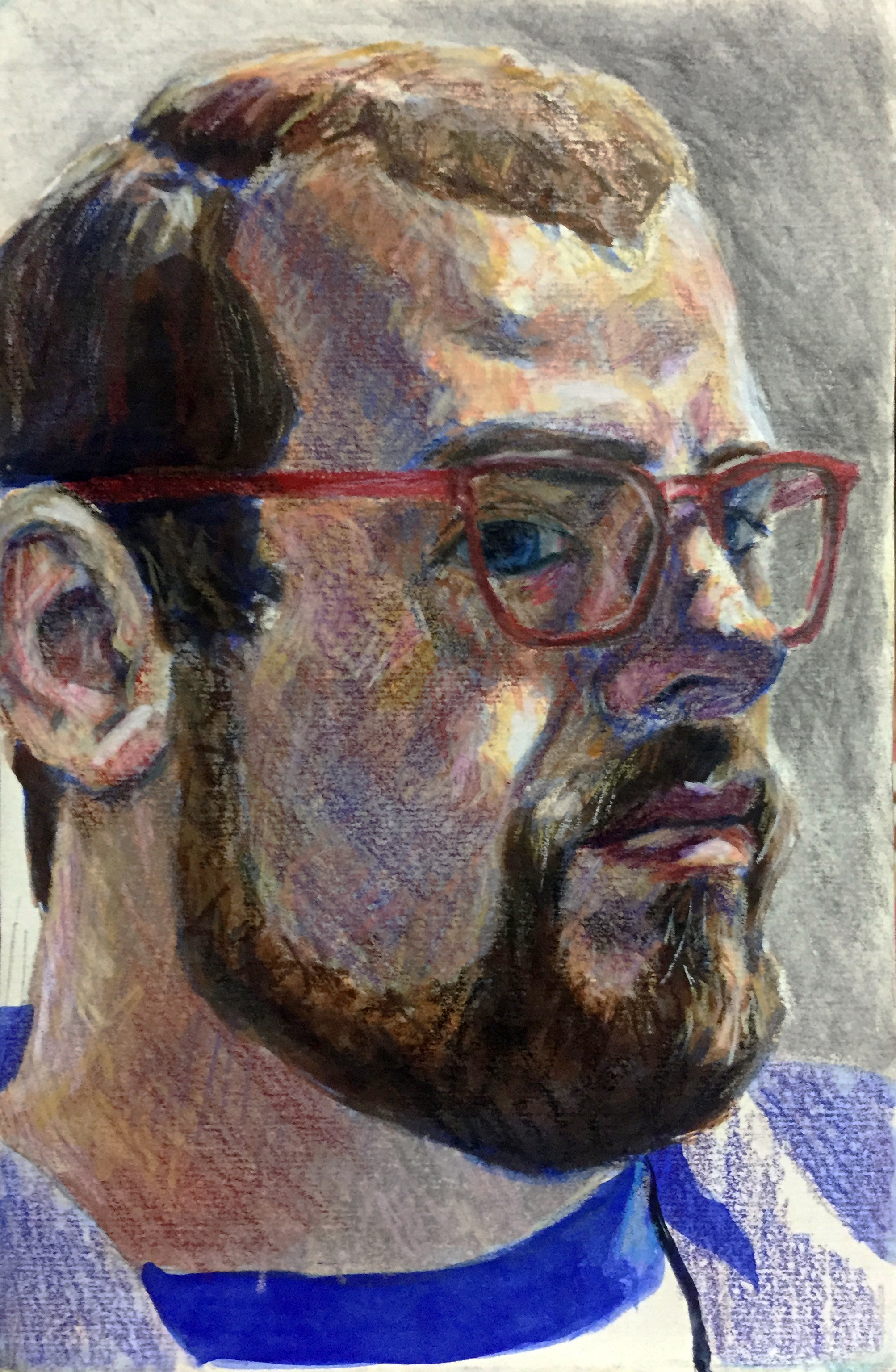 Self Portrait on Birthday Number 35